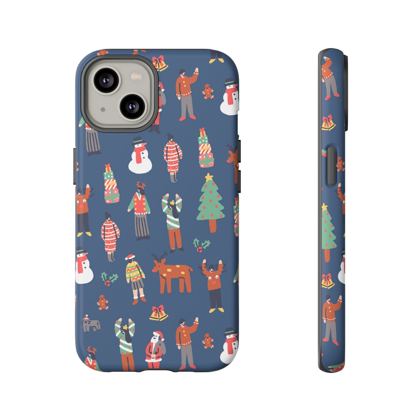 Christmas Party Wallpaper Phone Case | iPhone 15 Plus/ Pro, 14, 13, 12| Google Pixel 7, Pro, 5| Samsung Galaxy S23 All Major Phone Models