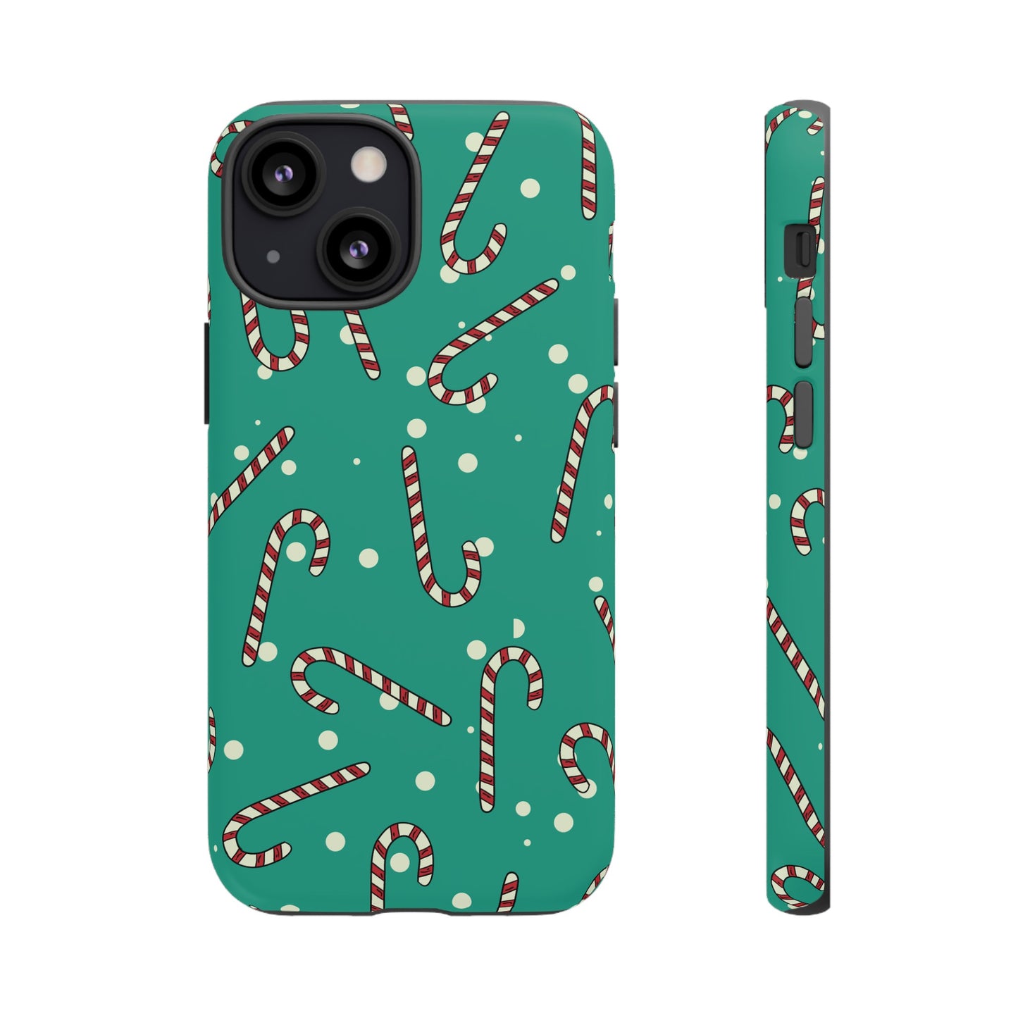 Candycane Wallpaper Phone Case | iPhone 15 Plus/ Pro, 14, 13, 12| Google Pixel 7, Pro, 5| Samsung Galaxy S23 All Major Phone Models