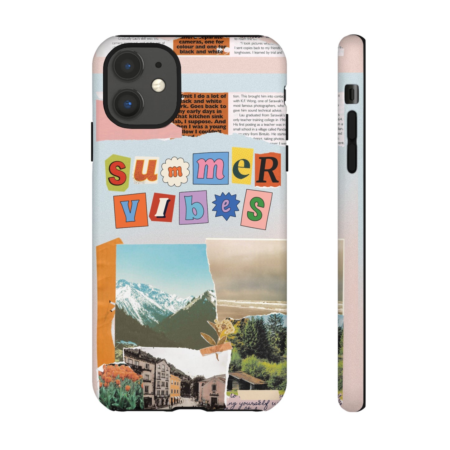 Summer Vibes Wallpaper Phone Case | iPhone 15 Plus/ Pro, 14, 13, 12| Google Pixel 7, Pro, 5| Samsung Galaxy S23 All Major Phone Models