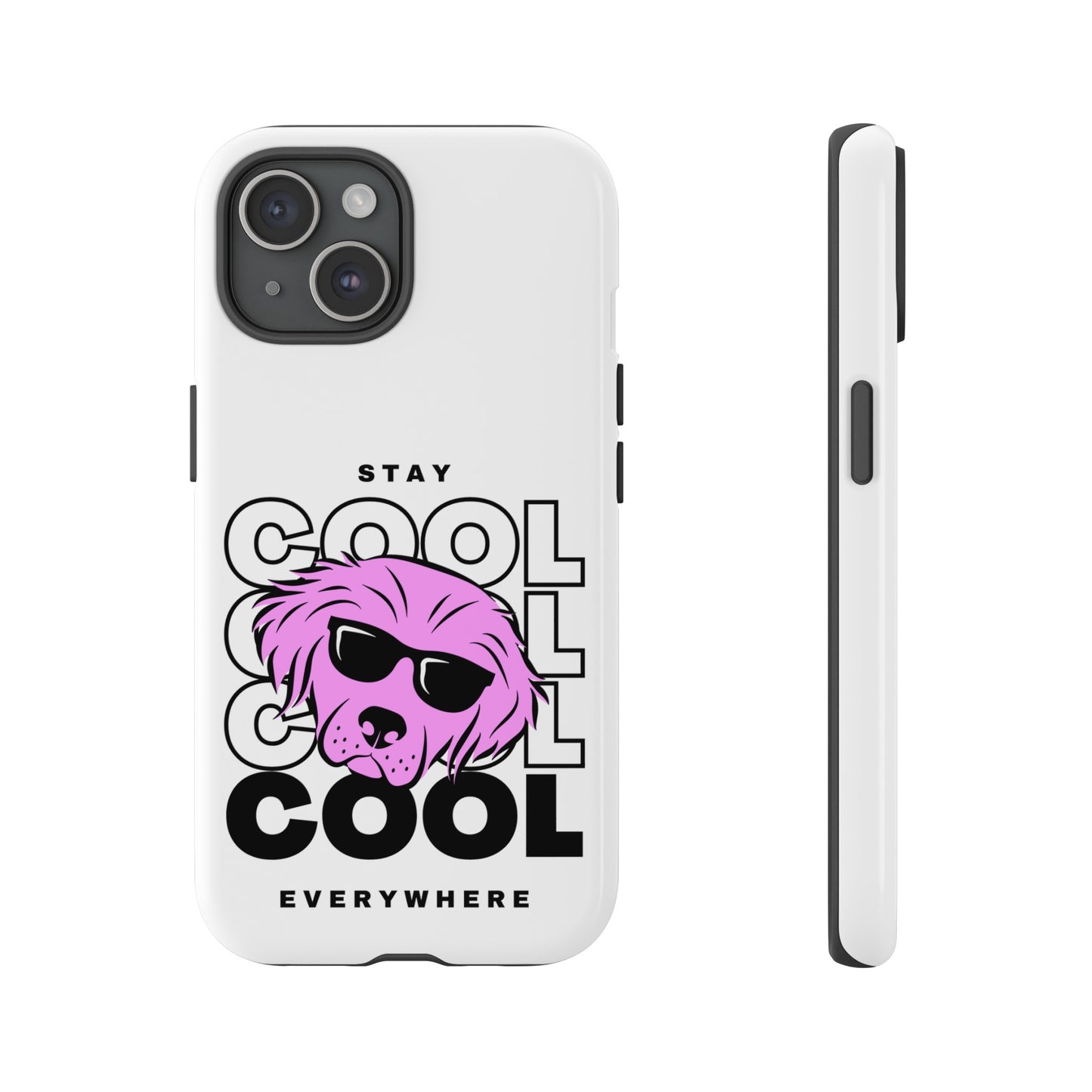 Stay Cool Phone Case | iPhone 15 Plus/ Pro, 14, 13, 12| Google Pixel 7, Pro, 5| Samsung Galaxy S23 All Major Phone Models