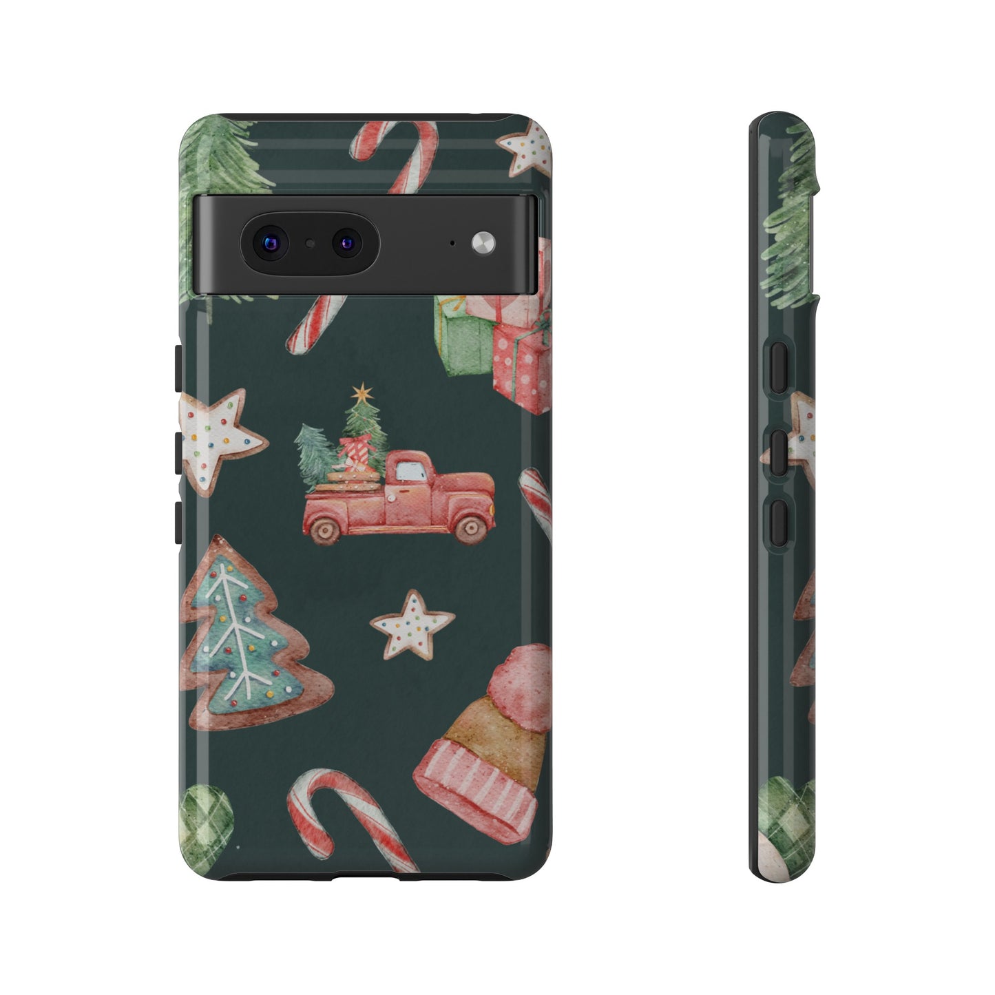 Festive Christmas Wallpaper Phone Case | iPhone 15 Plus/ Pro, 14, 13, 12| Google Pixel 7, Pro, 5| Samsung Galaxy S23 All Major Phone Models