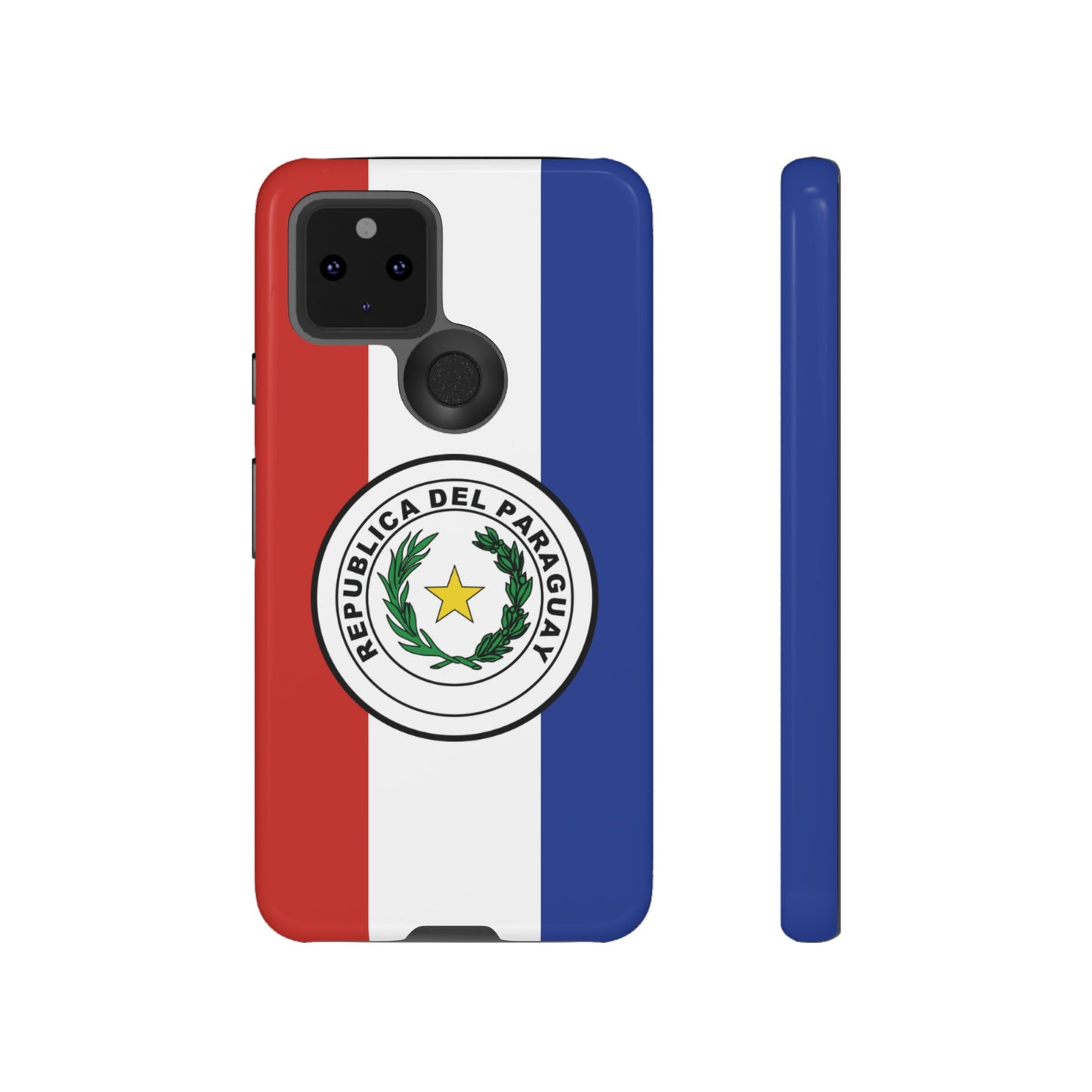 Paraguay Flag Phone Case | iPhone 15 Plus/ Pro, 14, 13, 12| Google Pixel 7, Pro, 5| Samsung Galaxy S23 All Major Phone Models