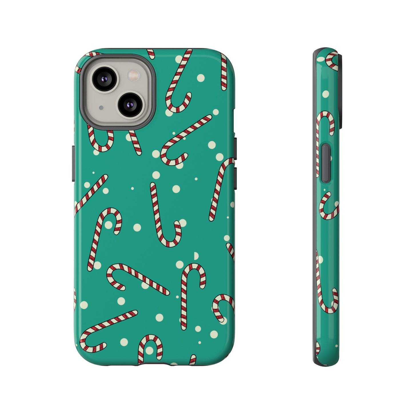 Candycane Wallpaper Phone Case | iPhone 15 Plus/ Pro, 14, 13, 12| Google Pixel 7, Pro, 5| Samsung Galaxy S23 All Major Phone Models