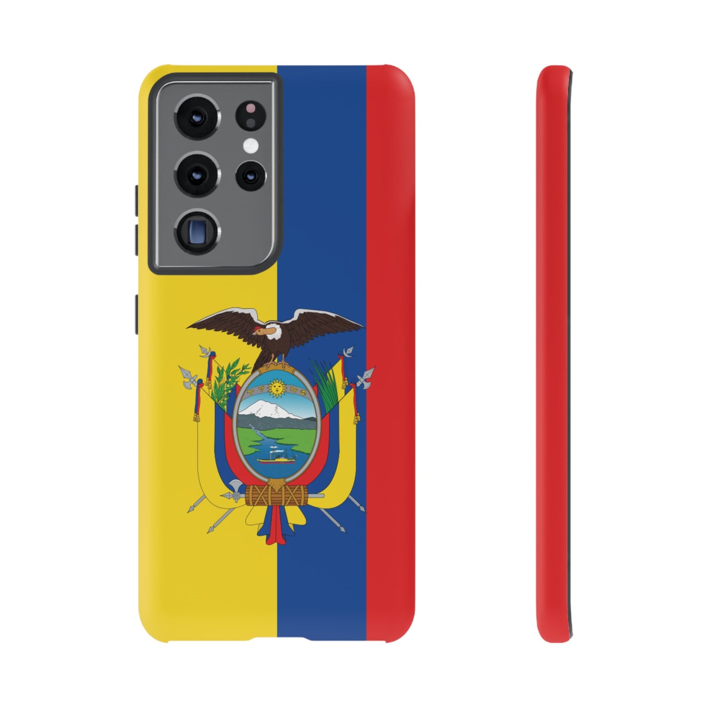 Ecuador Flag Phone Case | iPhone 15 Plus/ Pro, 14, 13, 12| Google Pixel 7, Pro, 5| Samsung Galaxy S23 All Major Phone Models