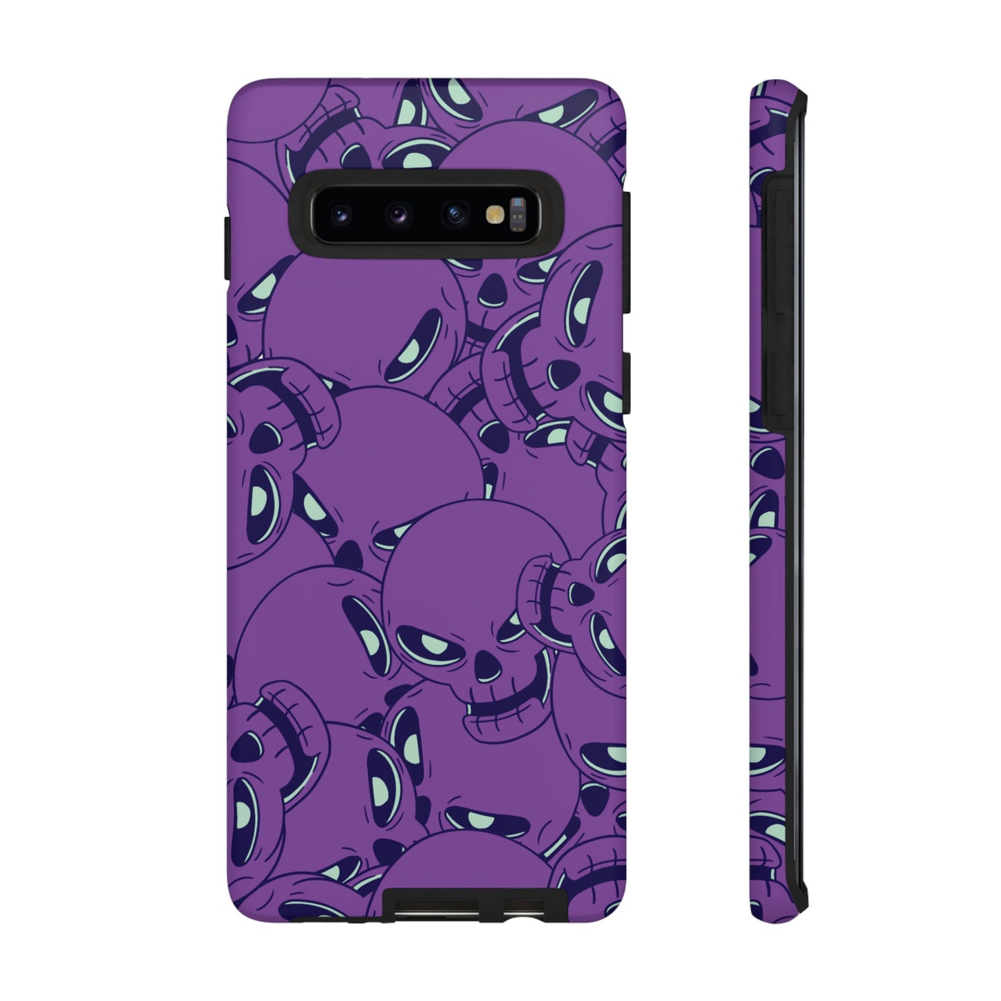 Glowing Skulls Wallpaper Phone Case | iPhone 15 Plus/ Pro, 14, 13, 12| Google Pixel 7, Pro, 5| Samsung Galaxy S23 All Major Phone Models