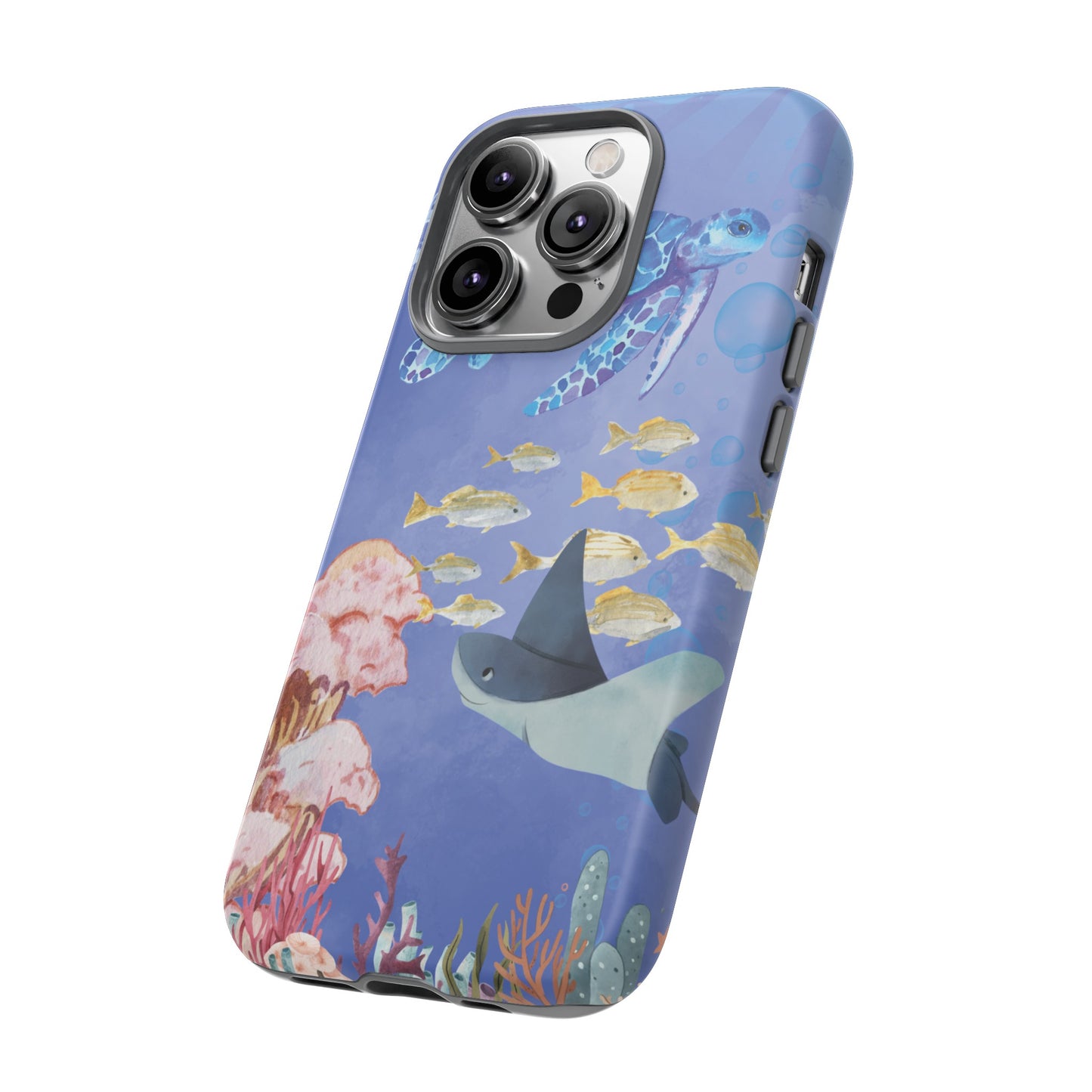 Underwater Scene Wallpaper Phone Case | iPhone 15 Plus/ Pro, 14, 13, 12| Google Pixel 7, Pro, 5| Samsung Galaxy S23 All Major Phone Models