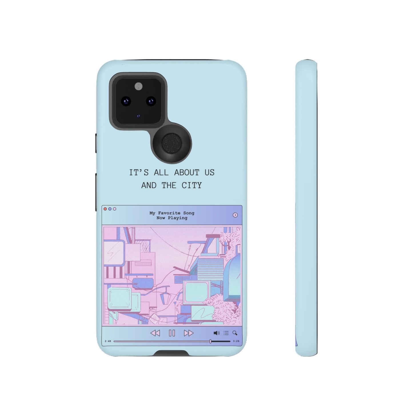 Us And The City Phone Case | iPhone 15 Plus/ Pro, 14, 13, 12| Google Pixel 7, Pro, 5| Samsung Galaxy S23 All Major Phone Models