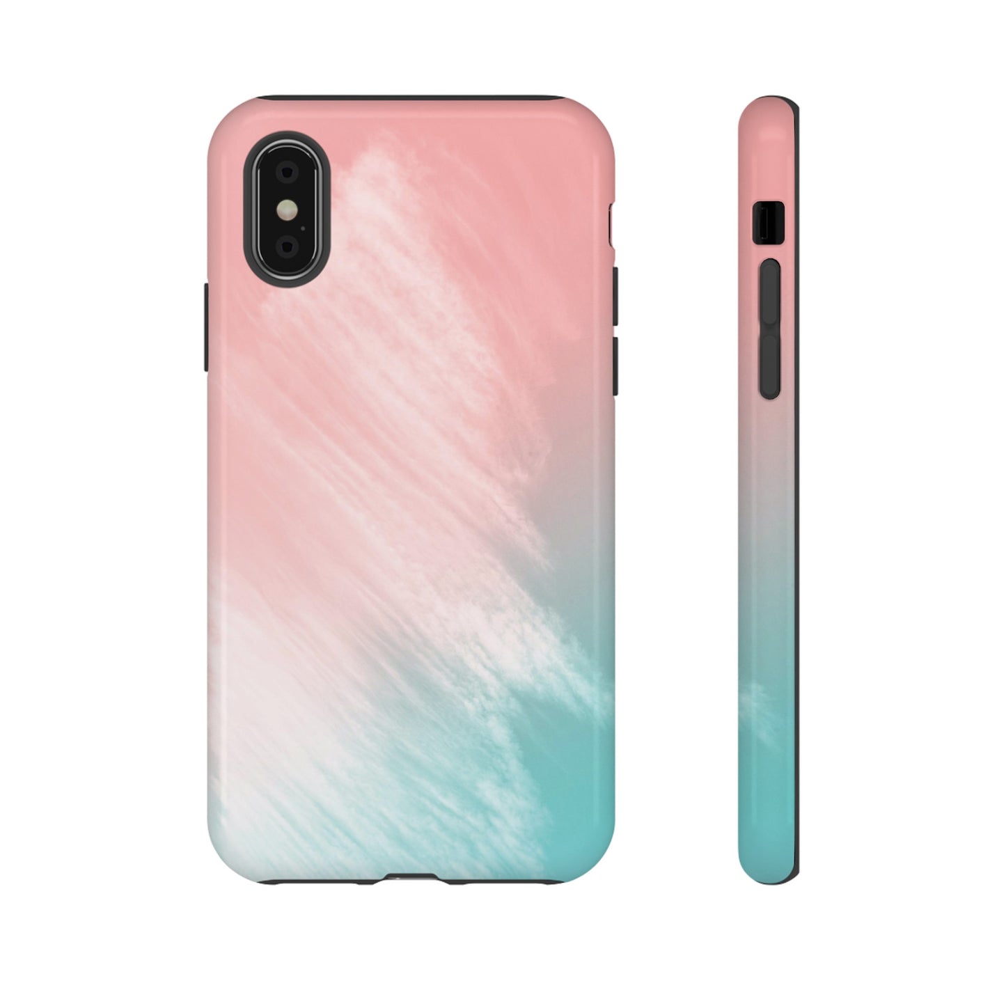 Soft Pink And Blue Wallpaper Phone Case | iPhone 15 Plus/ Pro, 14, 13, 12| Google Pixel 7, Pro, 5| Samsung Galaxy S23 All Major Phone Models