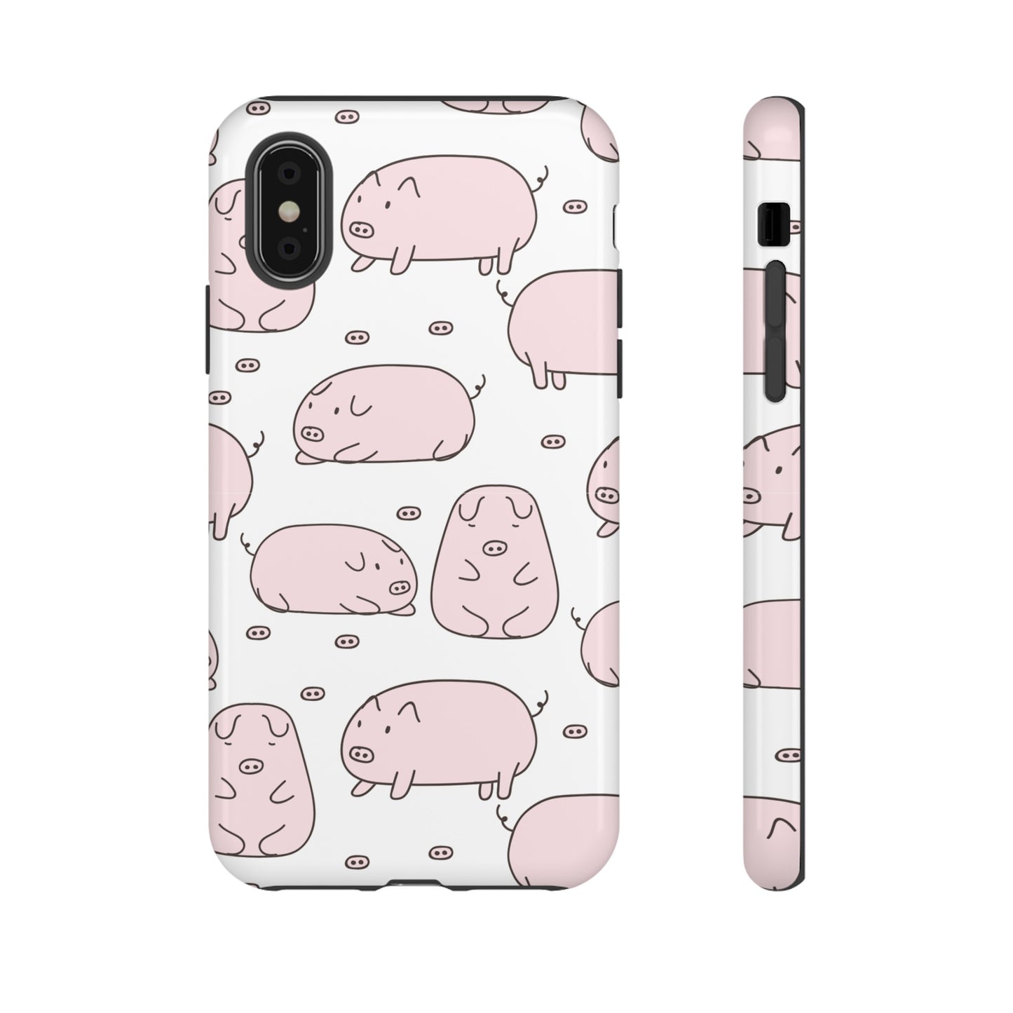 Pig Wallpaper Phone Case | iPhone 15 Plus/ Pro, 14, 13, 12| Google Pixel 7, Pro, 5| Samsung Galaxy S23 All Major Phone Models