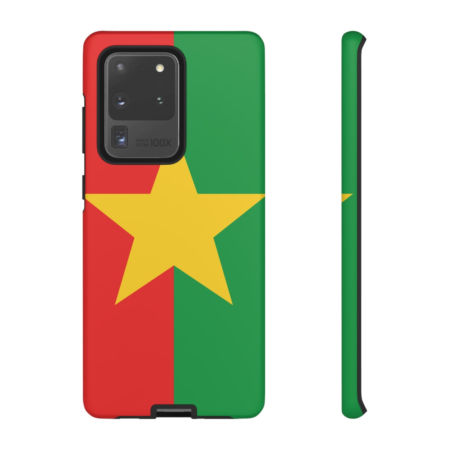 Burkina Faso Flag Phone Case | iPhone 15 Plus/ Pro, 14, 13, 12| Google Pixel 7, Pro, 5| Samsung Galaxy S23 All Major Phone Models