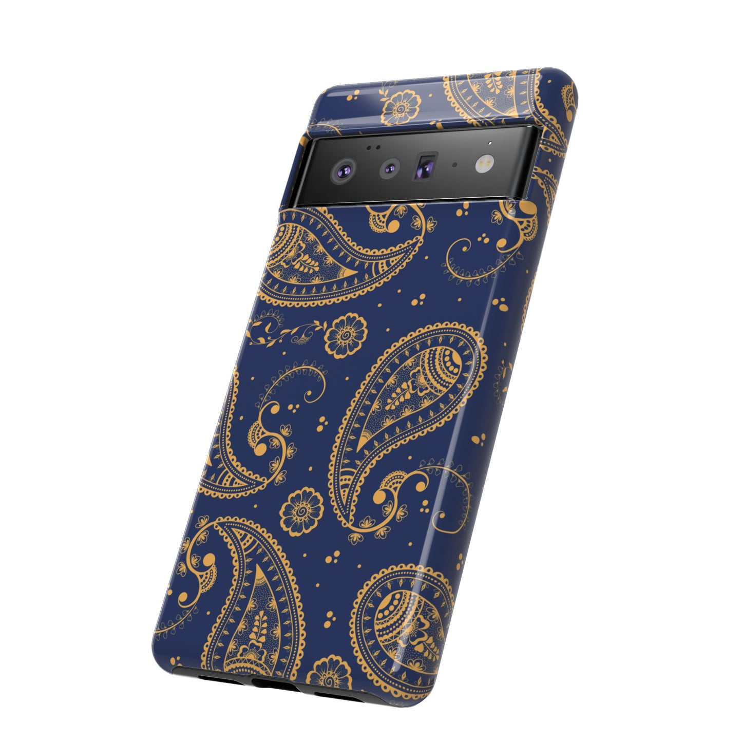 Indian Paisley Wallpaper Phone Case | iPhone 15 Plus/ Pro, 14, 13, 12| Google Pixel 7, Pro, 5| Samsung Galaxy S23 All Major Phone Models