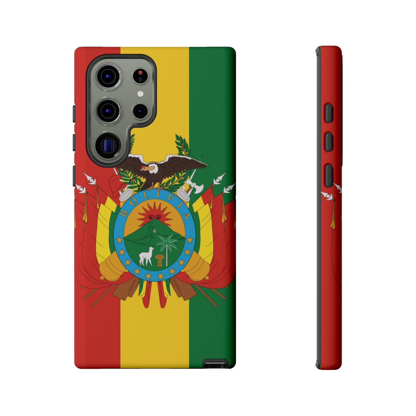 Bolivia Flag Phone Case | iPhone 15 Plus/ Pro, 14, 13, 12| Google Pixel 7, Pro, 5| Samsung Galaxy S23 All Major Phone Models