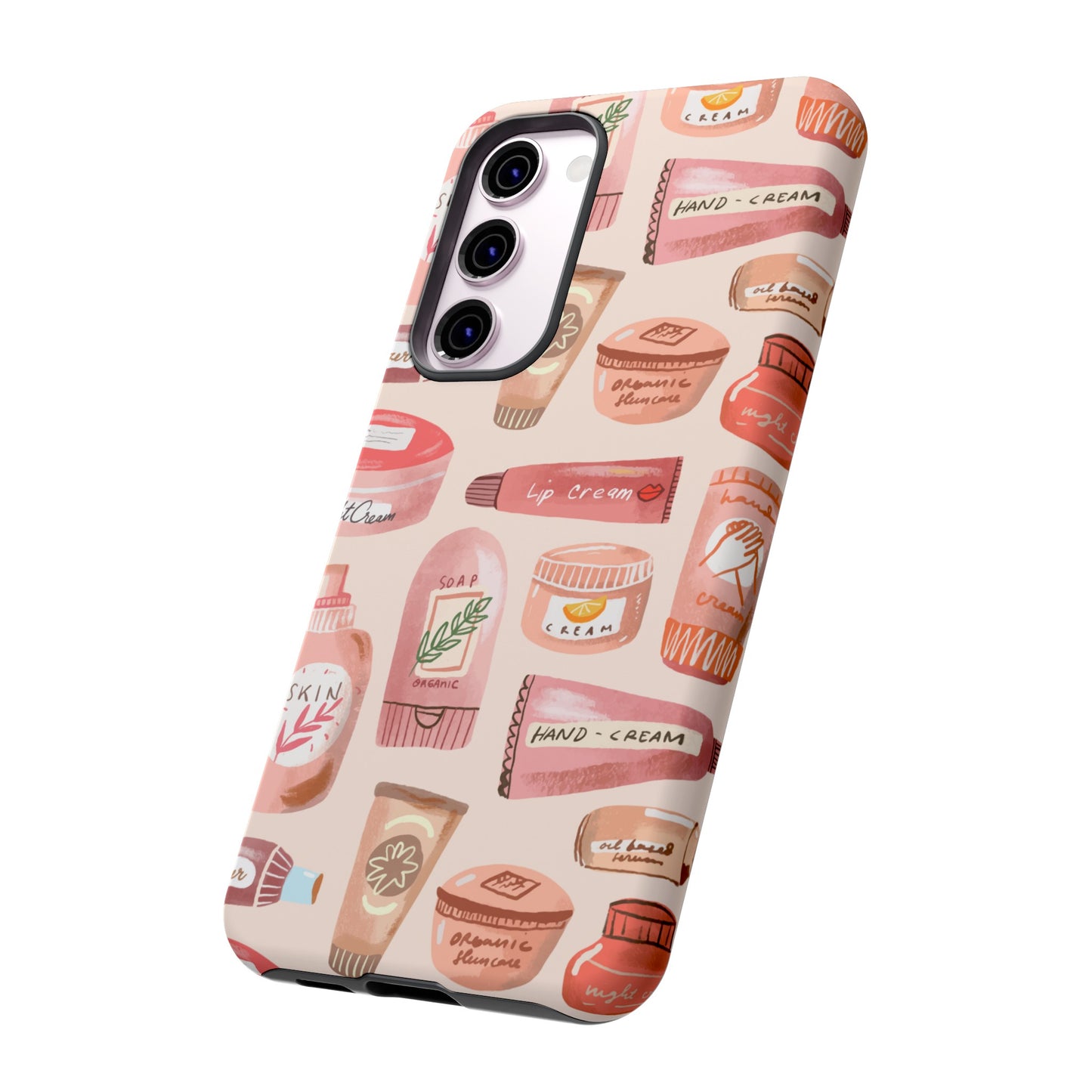 Skin Care Wallpaper Phone Case | iPhone 15 Plus/ Pro, 14, 13, 12| Google Pixel 7, Pro, 5| Samsung Galaxy S23 All Major Phone Models