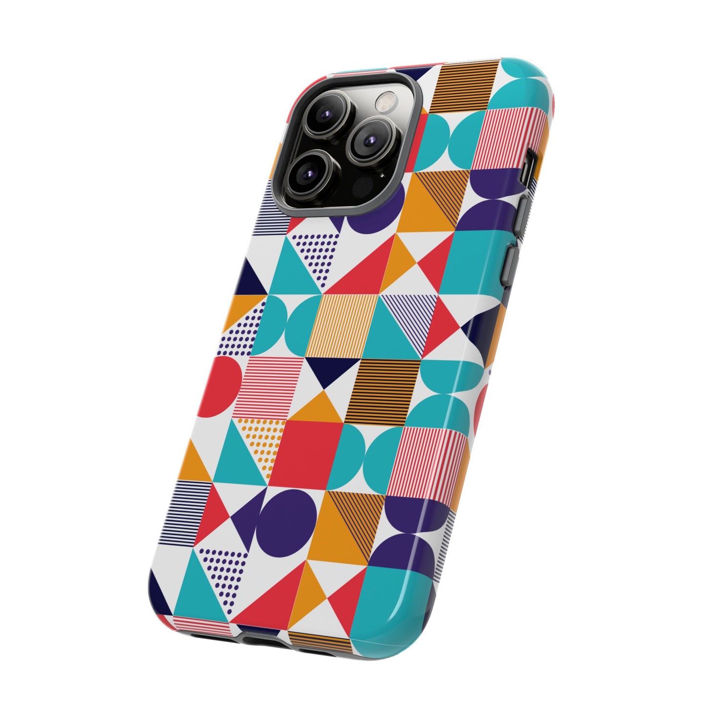 Geometric Patterned Wallpaper Phone Case | iPhone 15 Plus/ Pro, 14, 13, 12| Google Pixel 7, Pro, 5|Samsung Galaxy S23 All Major Phone Models