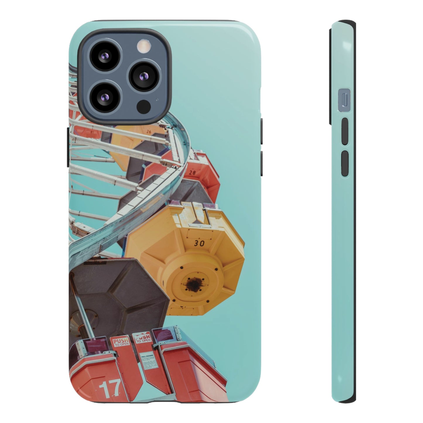 Ferris Wheel Wallpaper Phone Case | iPhone 15 Plus/ Pro, 14, 13, 12| Google Pixel 7, Pro, 5| Samsung Galaxy S23 All Major Phone Models