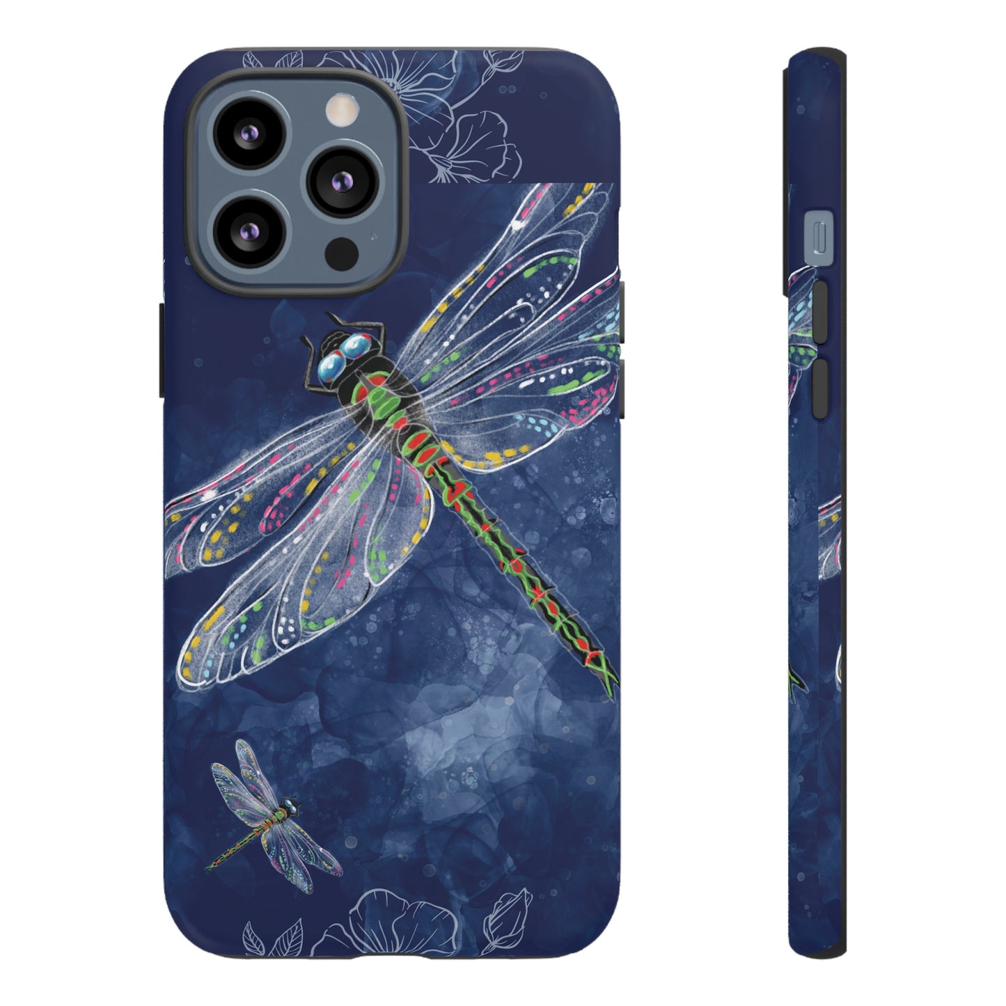 Dragonfly Wallpaper Phone Case | iPhone 15 Plus/ Pro, 14, 13, 12| Google Pixel 7, Pro, 5| Samsung Galaxy S23 All Major Phone Models