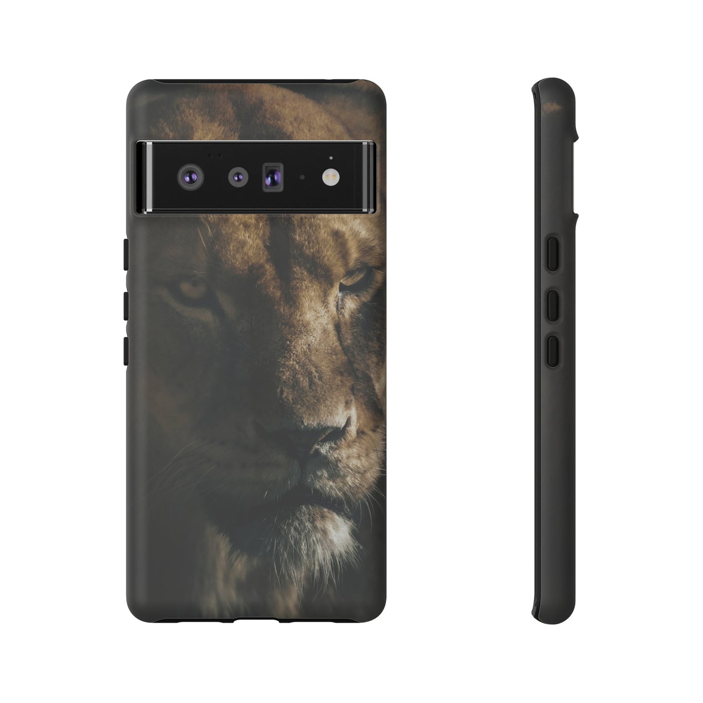 Lion Wallpaper Phone Case | iPhone 15 Plus/ Pro, 14, 13, 12| Google Pixel 7, Pro, 5| Samsung Galaxy S23 All Major Phone Models