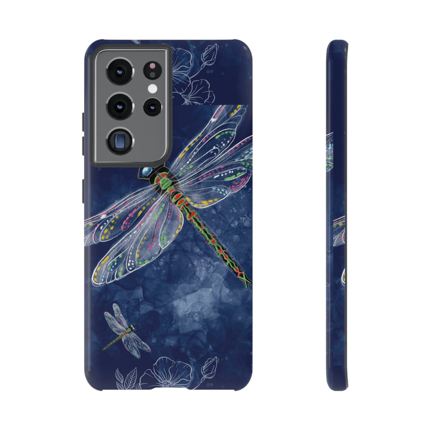 Dragonfly Wallpaper Phone Case | iPhone 15 Plus/ Pro, 14, 13, 12| Google Pixel 7, Pro, 5| Samsung Galaxy S23 All Major Phone Models