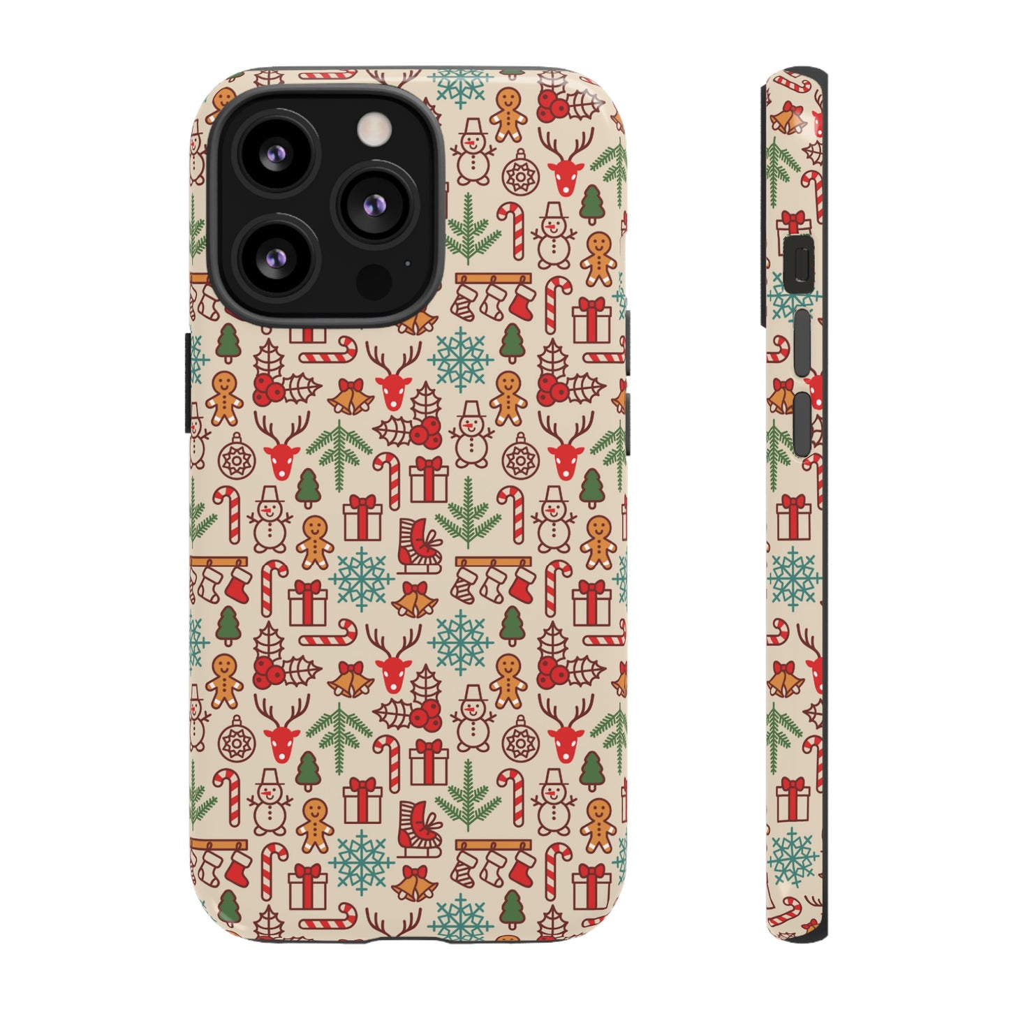 Collage Christmas Wallpaper Phone Case | iPhone 15 Plus/ Pro, 14, 13, 12| Google Pixel 7, Pro, 5| Samsung Galaxy S23 All Major Phone Models