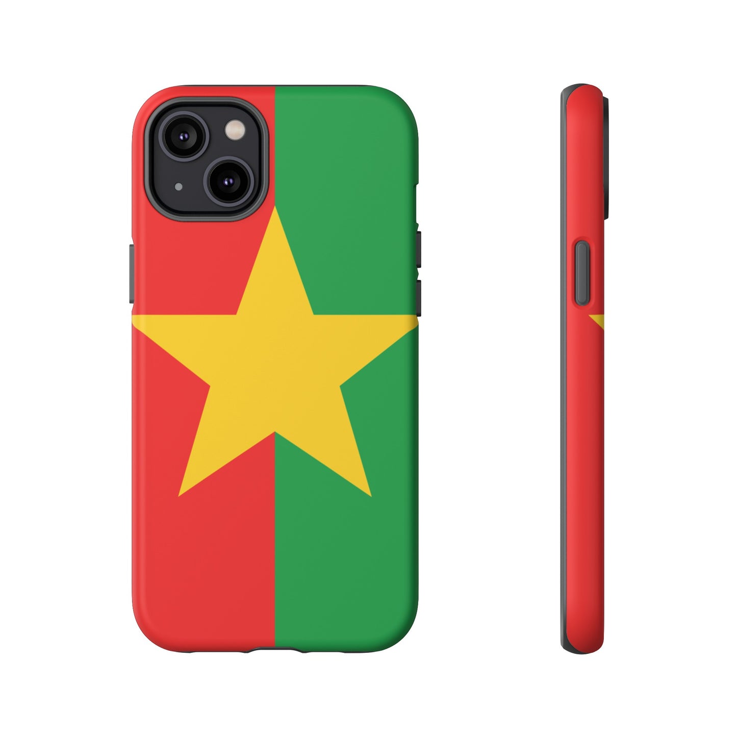 Burkina Faso Flag Phone Case | iPhone 15 Plus/ Pro, 14, 13, 12| Google Pixel 7, Pro, 5| Samsung Galaxy S23 All Major Phone Models