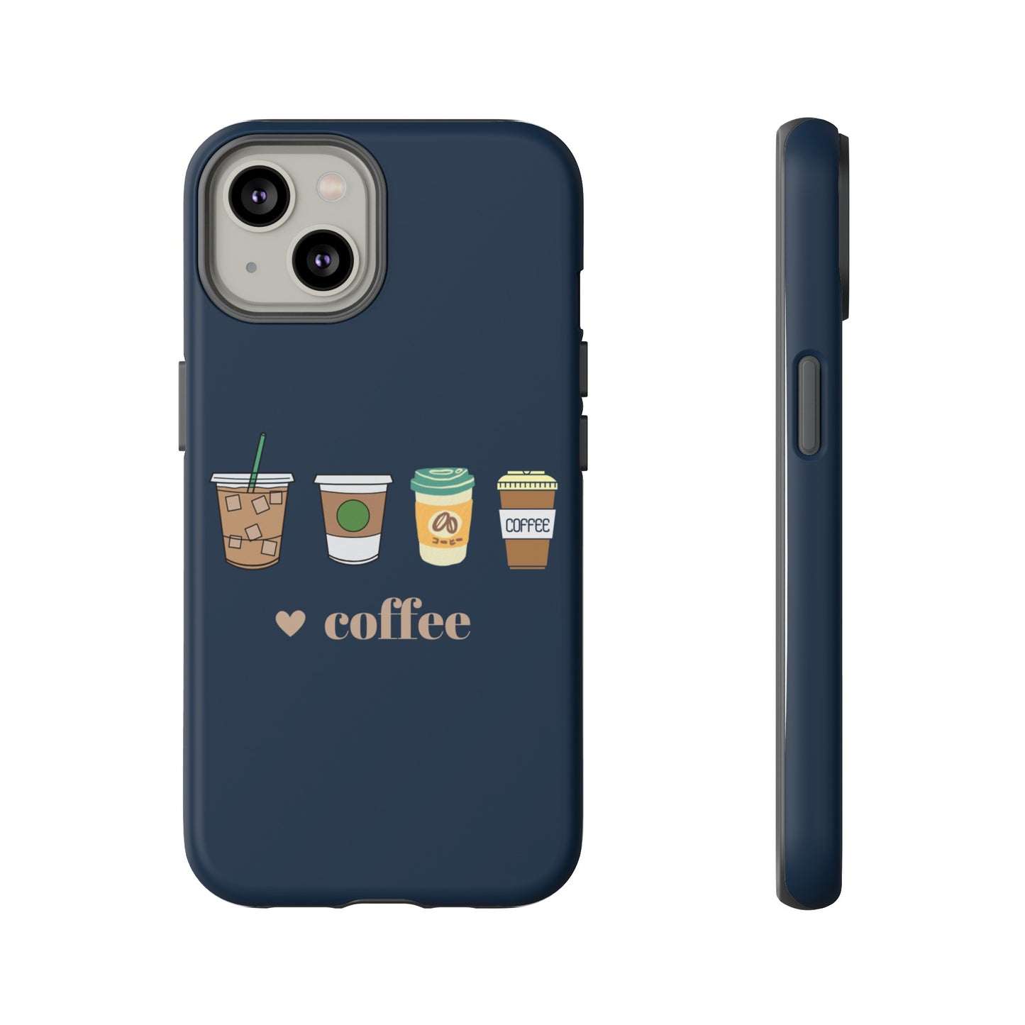 Coffee Wallpaper Phone Case | iPhone 15 Plus/ Pro, 14, 13, 12| Google Pixel 7, Pro, 5| Samsung Galaxy S23 All Major Phone Models