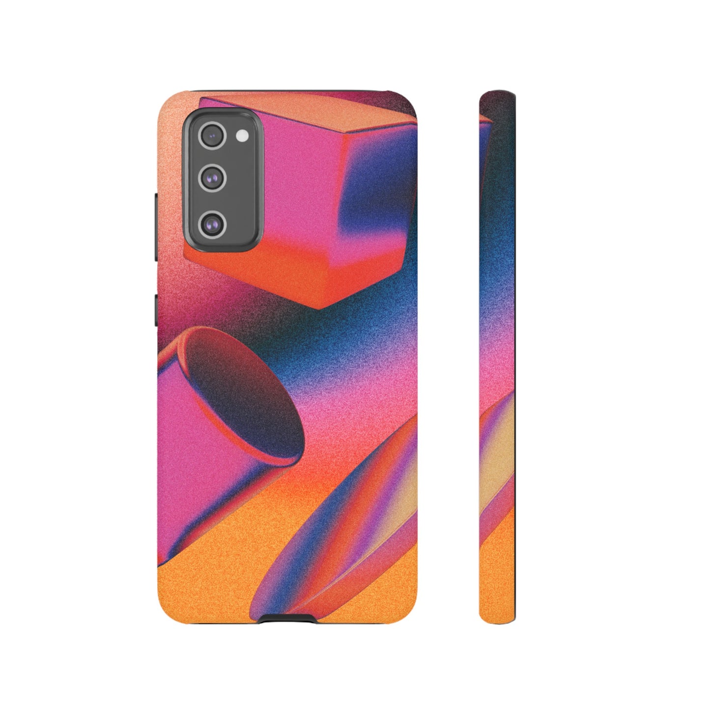 Floating Shapes Wallpaper Phone Case | iPhone 15 Plus/ Pro, 14, 13, 12| Google Pixel 7, Pro, 5| Samsung Galaxy S23 All Major Phone Models