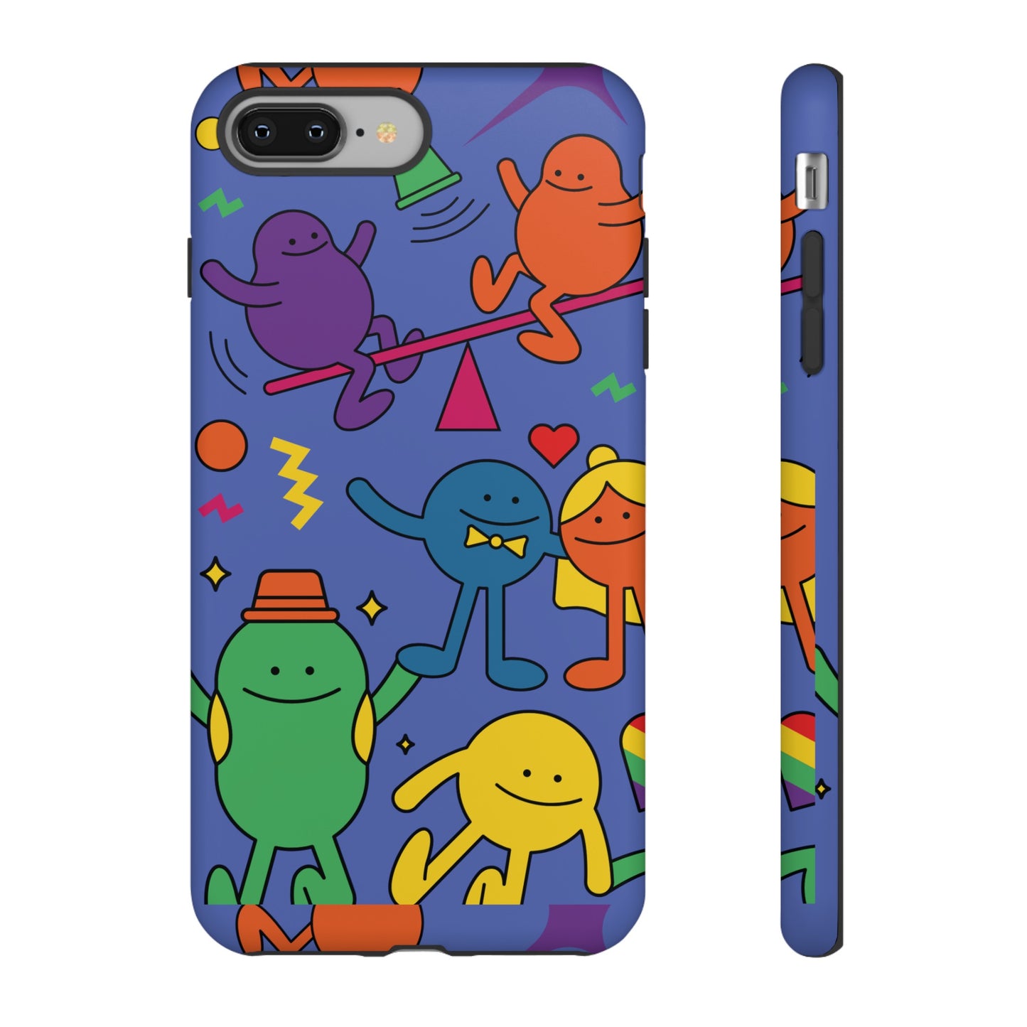 Colourful Cartoon Wallpaper Phone Case | iPhone 15 Plus/ Pro, 14, 13, 12| Google Pixel 7, Pro, 5| Samsung Galaxy S23 All Major Phone Models