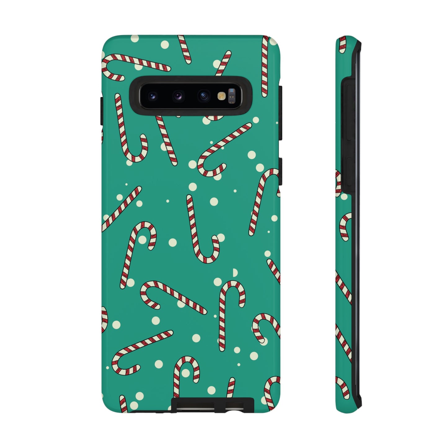 Candycane Wallpaper Phone Case | iPhone 15 Plus/ Pro, 14, 13, 12| Google Pixel 7, Pro, 5| Samsung Galaxy S23 All Major Phone Models