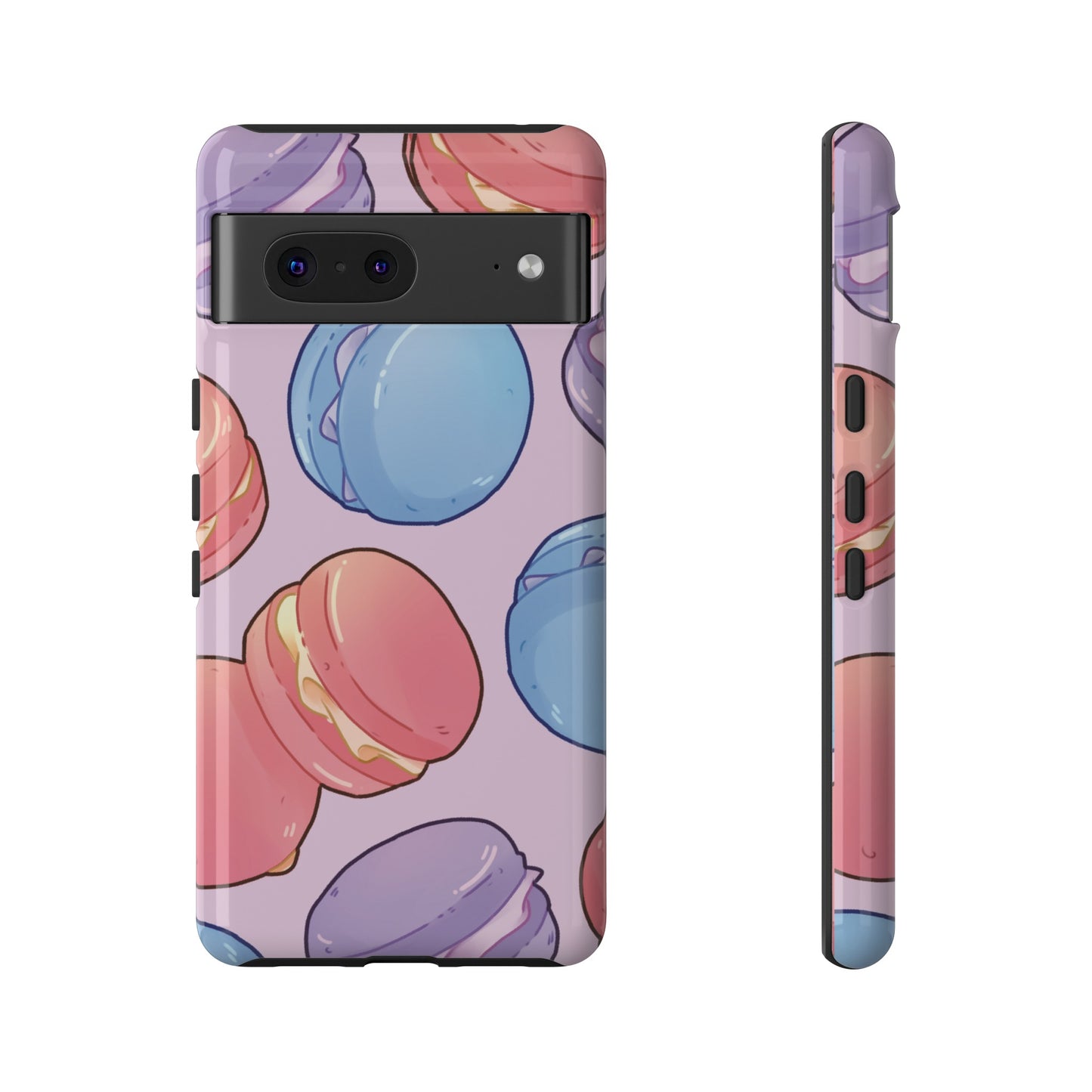 Macaron Wallpaper Phone Case | iPhone 15 Plus/ Pro, 14, 13, 12| Google Pixel 7, Pro, 5| Samsung Galaxy S23 All Major Phone Models