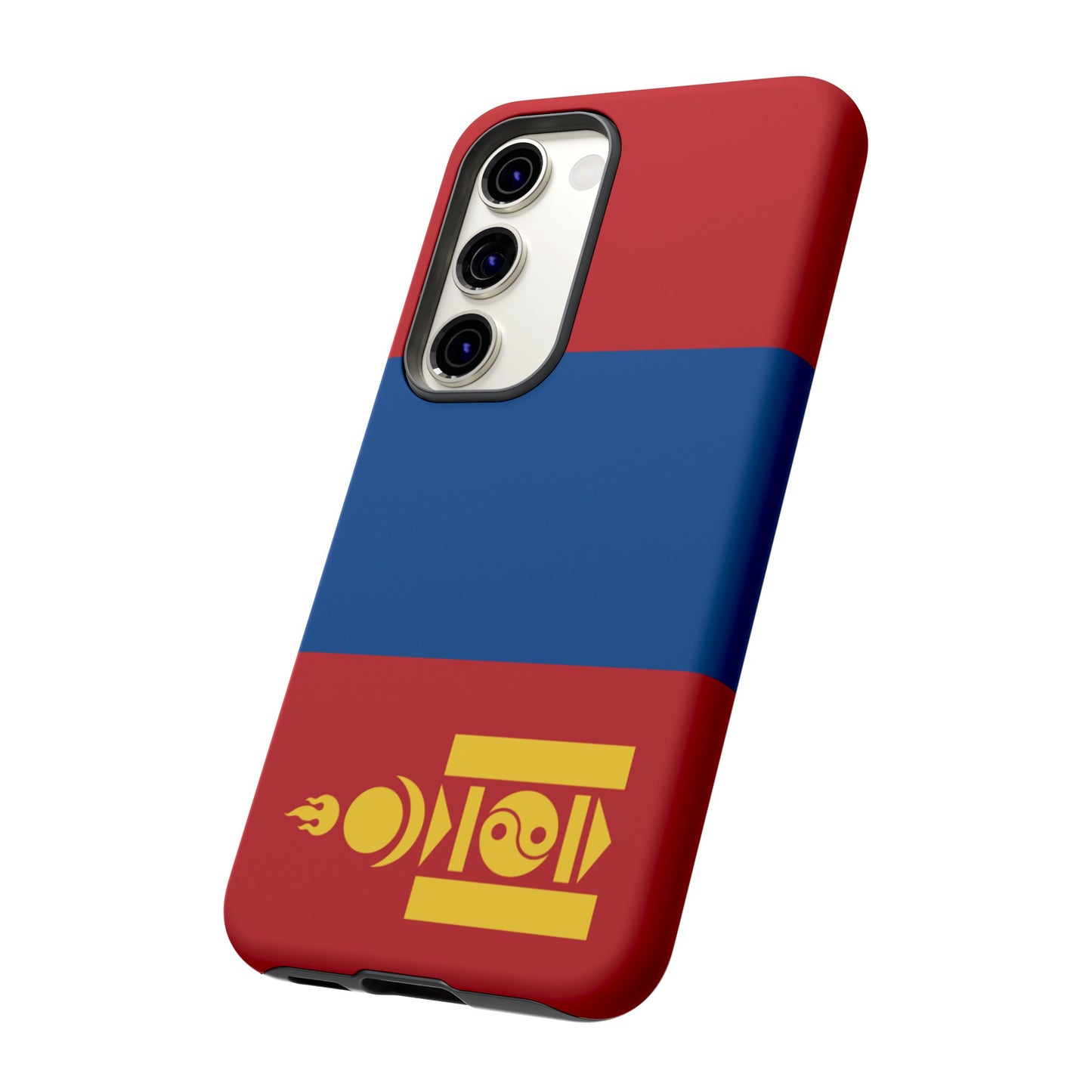 Mongolia Flag Phone Case | iPhone 15 Plus/ Pro, 14, 13, 12| Google Pixel 7, Pro, 5| Samsung Galaxy S23 All Major Phone Models