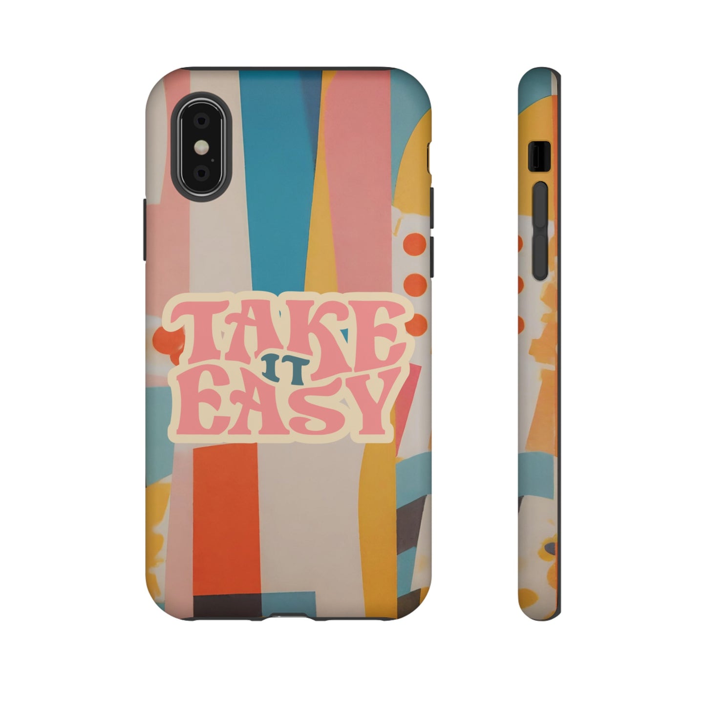 Take It Easy Wallpaper Phone Case | iPhone 15 Plus/ Pro, 14, 13, 12| Google Pixel 7, Pro, 5| Samsung Galaxy S23 All Major Phone Models