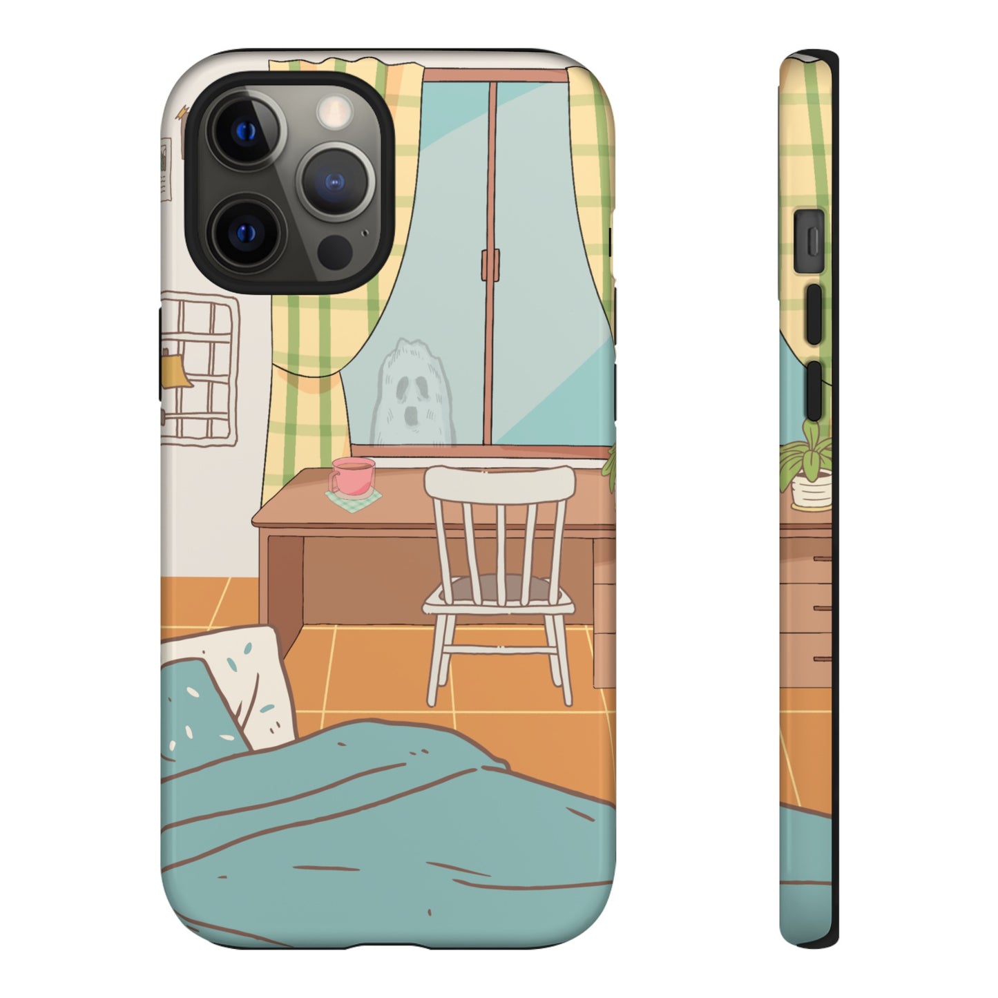 Ghost At The Window Wallpaper Phone Case | iPhone 15 Plus/ Pro, 14, 13, 12| Google Pixel 7, Pro, 5| Samsung Galaxy S23 All Major Phone Models