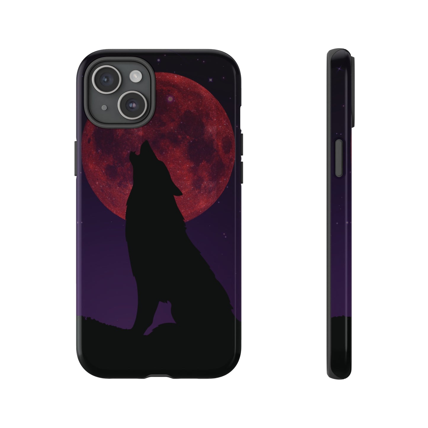 Wolf Wallpaper Phone Case | iPhone 15 Plus/ Pro, 14, 13, 12| Google Pixel 7, Pro, 5| Samsung Galaxy S23 All Major Phone Models