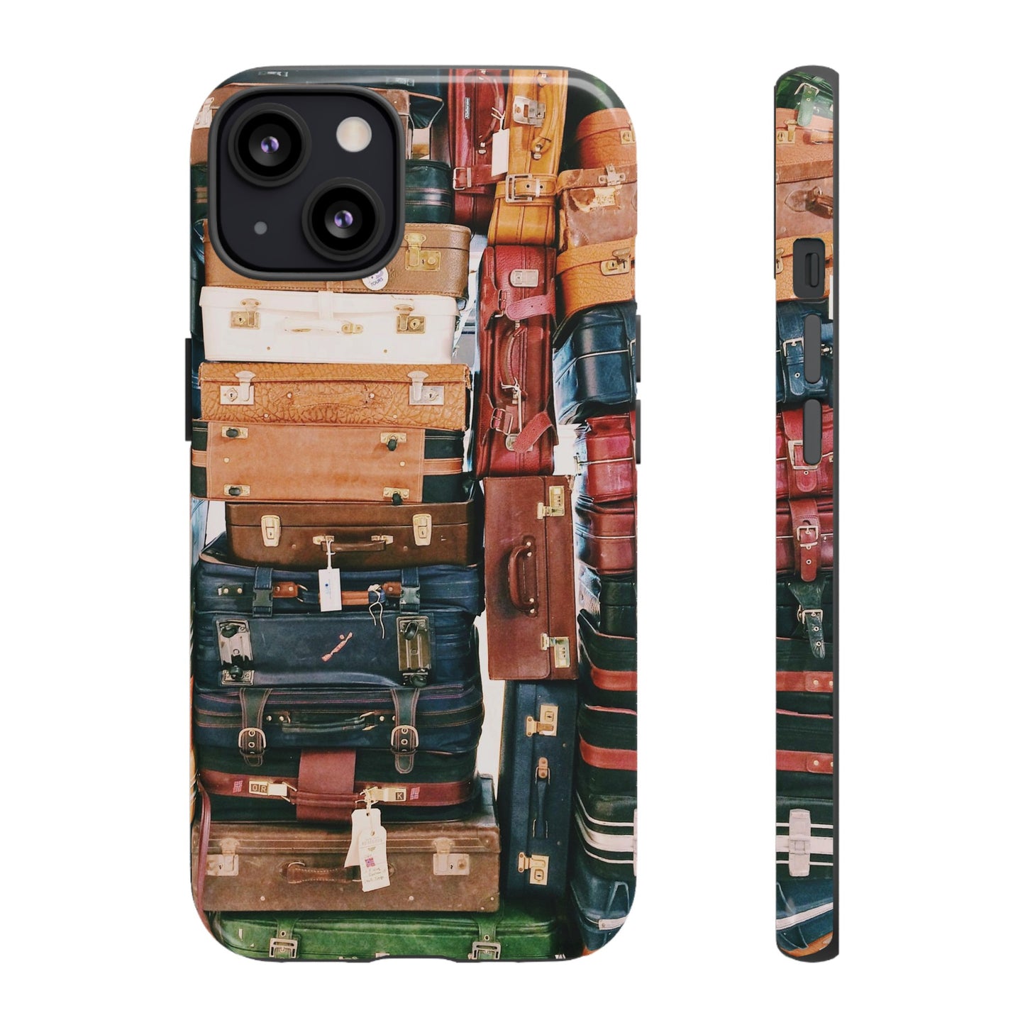 Suitcase Wallpaper Phone Case | iPhone 15 Plus/ Pro, 14, 13, 12| Google Pixel 7, Pro, 5| Samsung Galaxy S23 All Major Phone Models