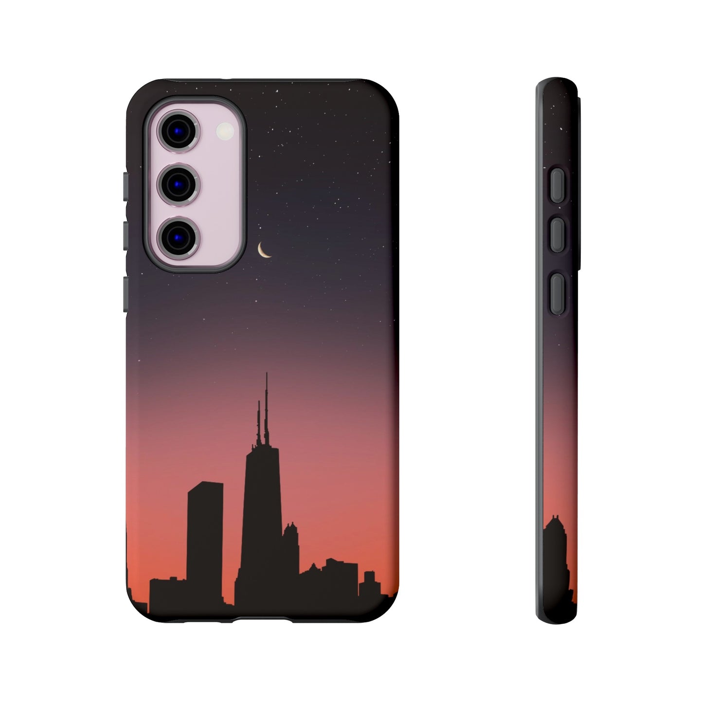 Chicago Skyline Wallpaper Phone Case | iPhone 15 Plus/ Pro, 14, 13, 12| Google Pixel 7, Pro, 5| Samsung Galaxy S23 All Major Phone Models