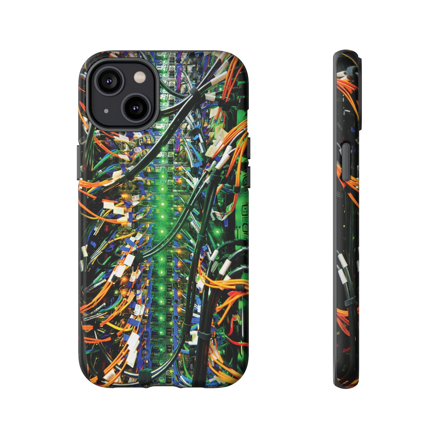 Green Computer Circuitboard Wallpaper Phone Case | iPhone 15 Plus/ Pro, 14, 13, 12| Google Pixel 7, Pro, 5| Samsung Galaxy S23 All Major Phone Models