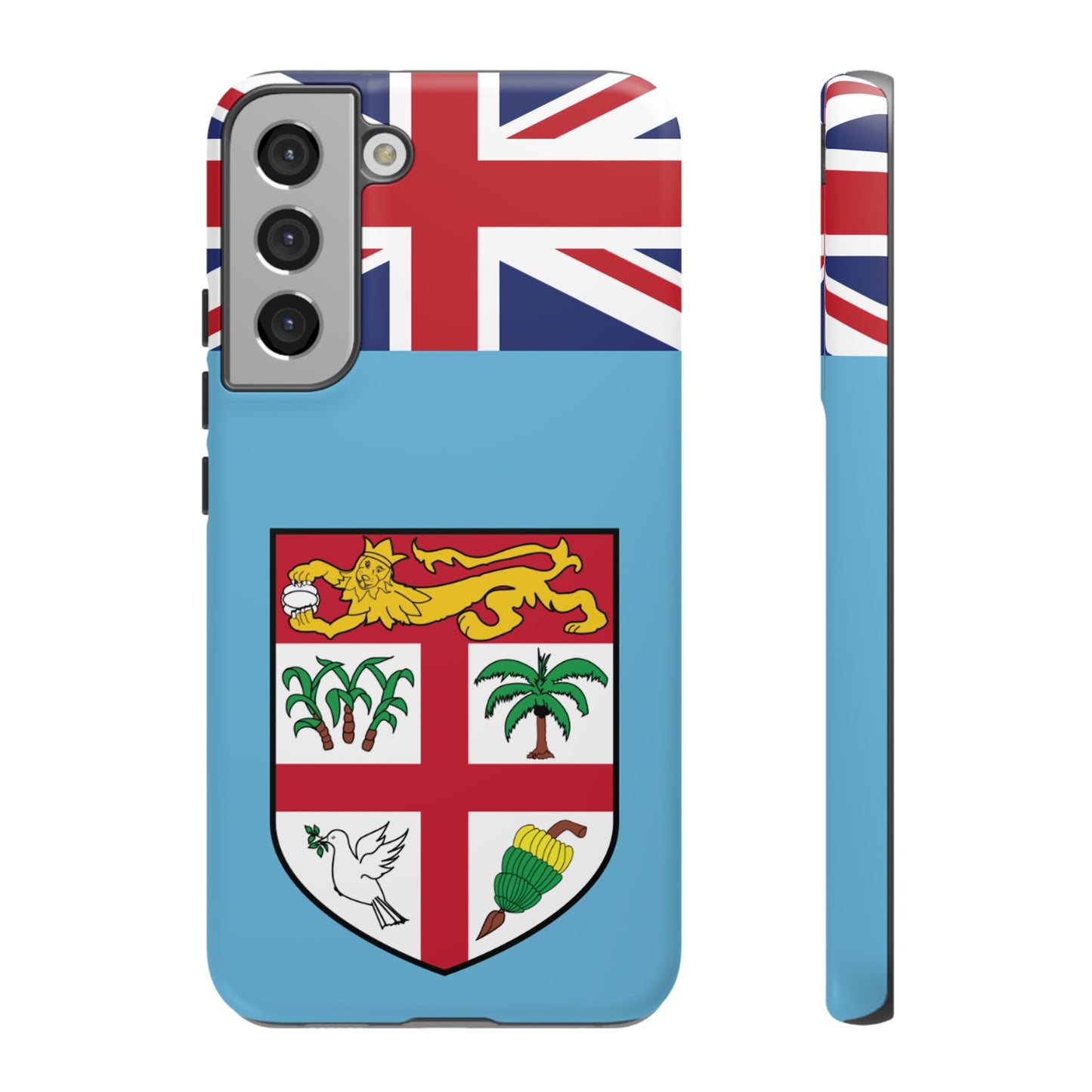 Fiji Flag Phone Case | iPhone 15 Plus/ Pro, 14, 13, 12| Google Pixel 7, Pro, 5| Samsung Galaxy S23 All Major Phone Models