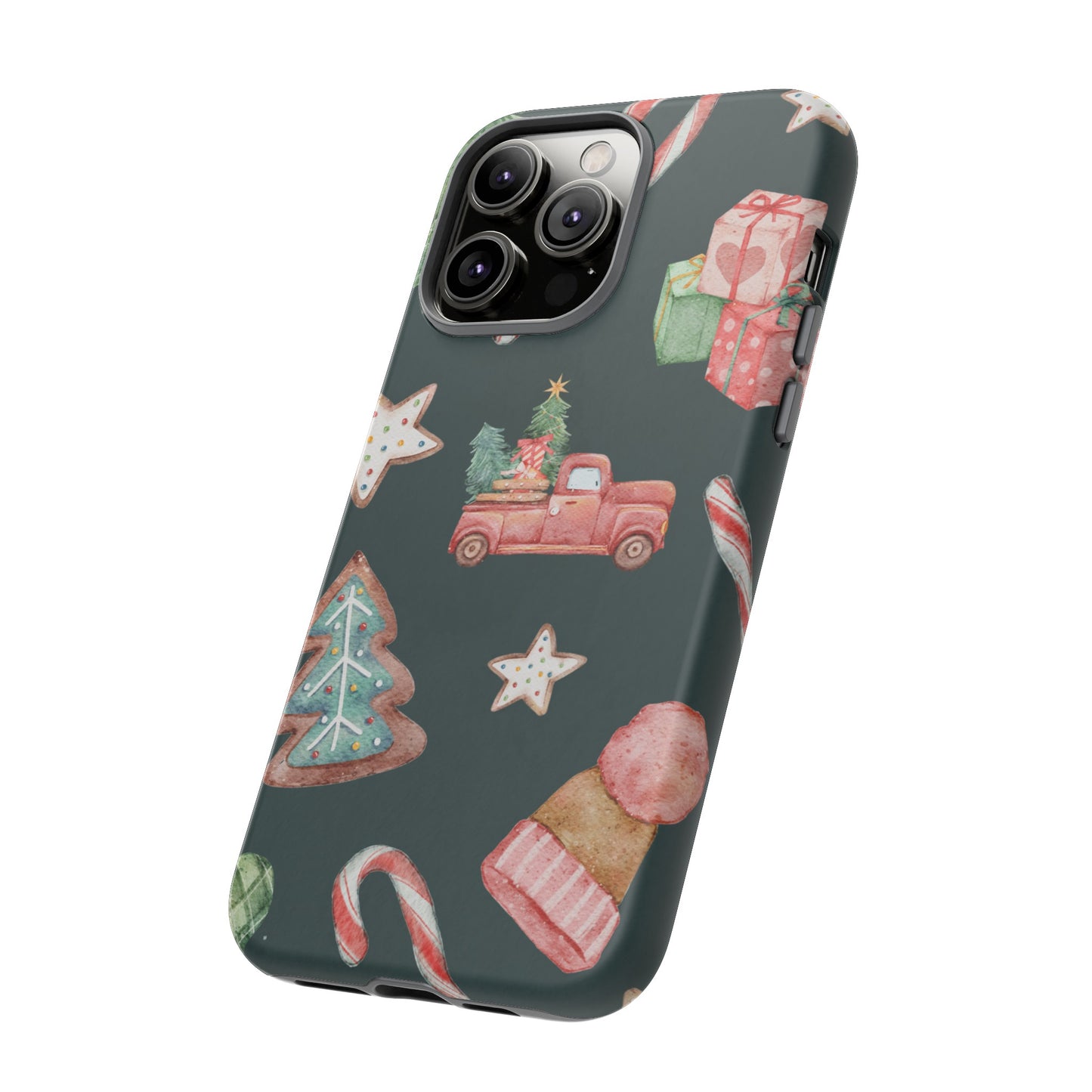 Festive Christmas Wallpaper Phone Case | iPhone 15 Plus/ Pro, 14, 13, 12| Google Pixel 7, Pro, 5| Samsung Galaxy S23 All Major Phone Models