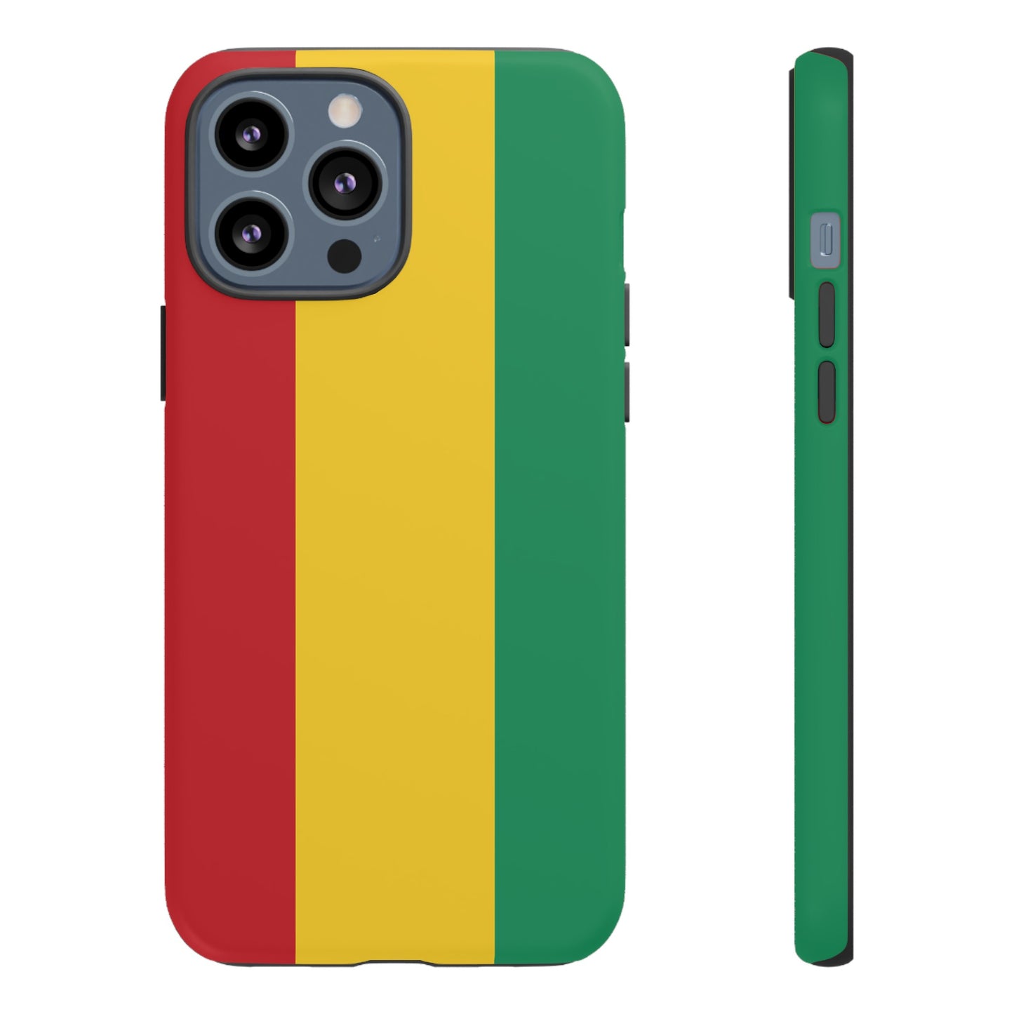 Guinea Flag Phone Case | iPhone 15 Plus/ Pro, 14, 13, 12| Google Pixel 7, Pro, 5| Samsung Galaxy S23 All Major Phone Models