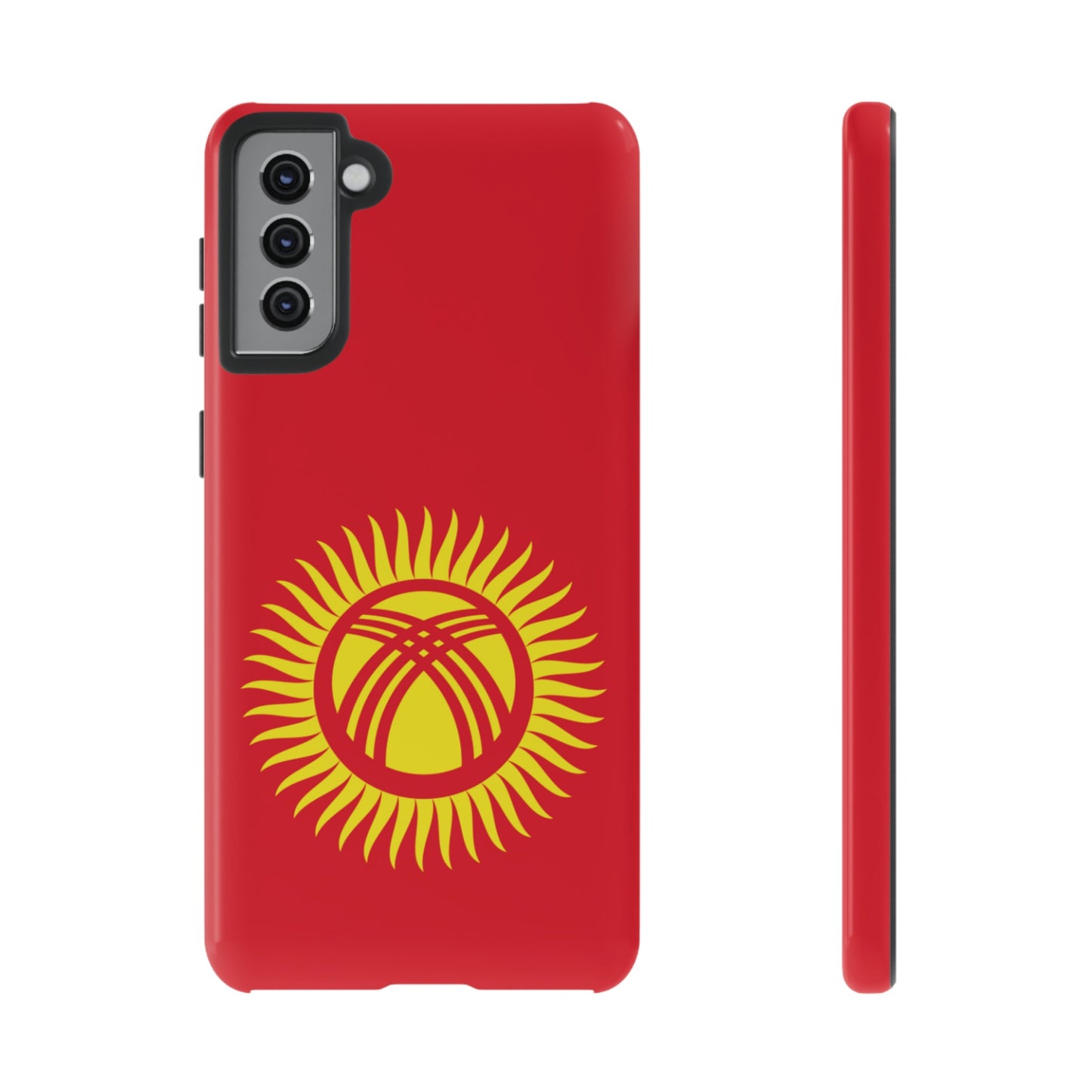 Kyrgyzstan Flag Phone Case | iPhone 15 Plus/ Pro, 14, 13, 12| Google Pixel 7, Pro, 5| Samsung Galaxy S23 All Major Phone Models