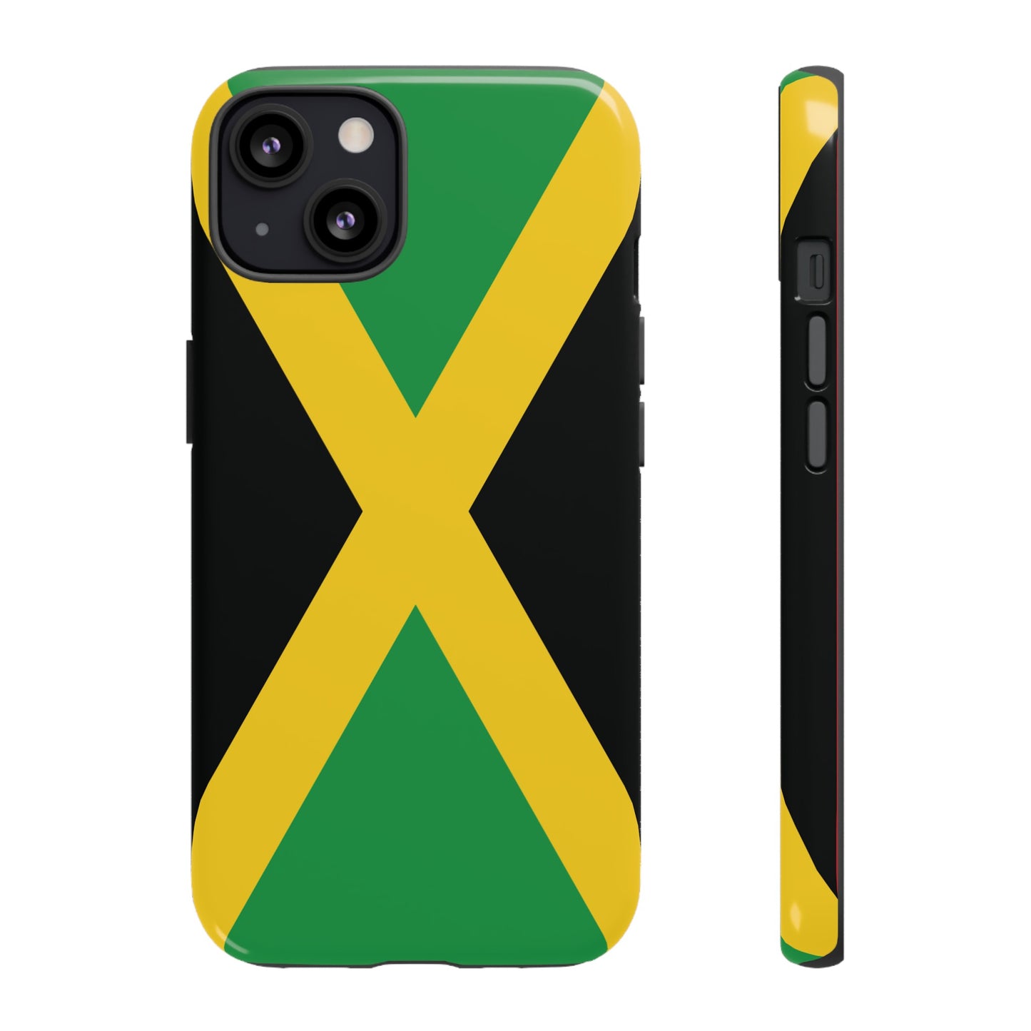 Jamaica Flag Phone Case | iPhone 15 Plus/ Pro, 14, 13, 12| Google Pixel 7, Pro, 5| Samsung Galaxy S23 All Major Phone Models