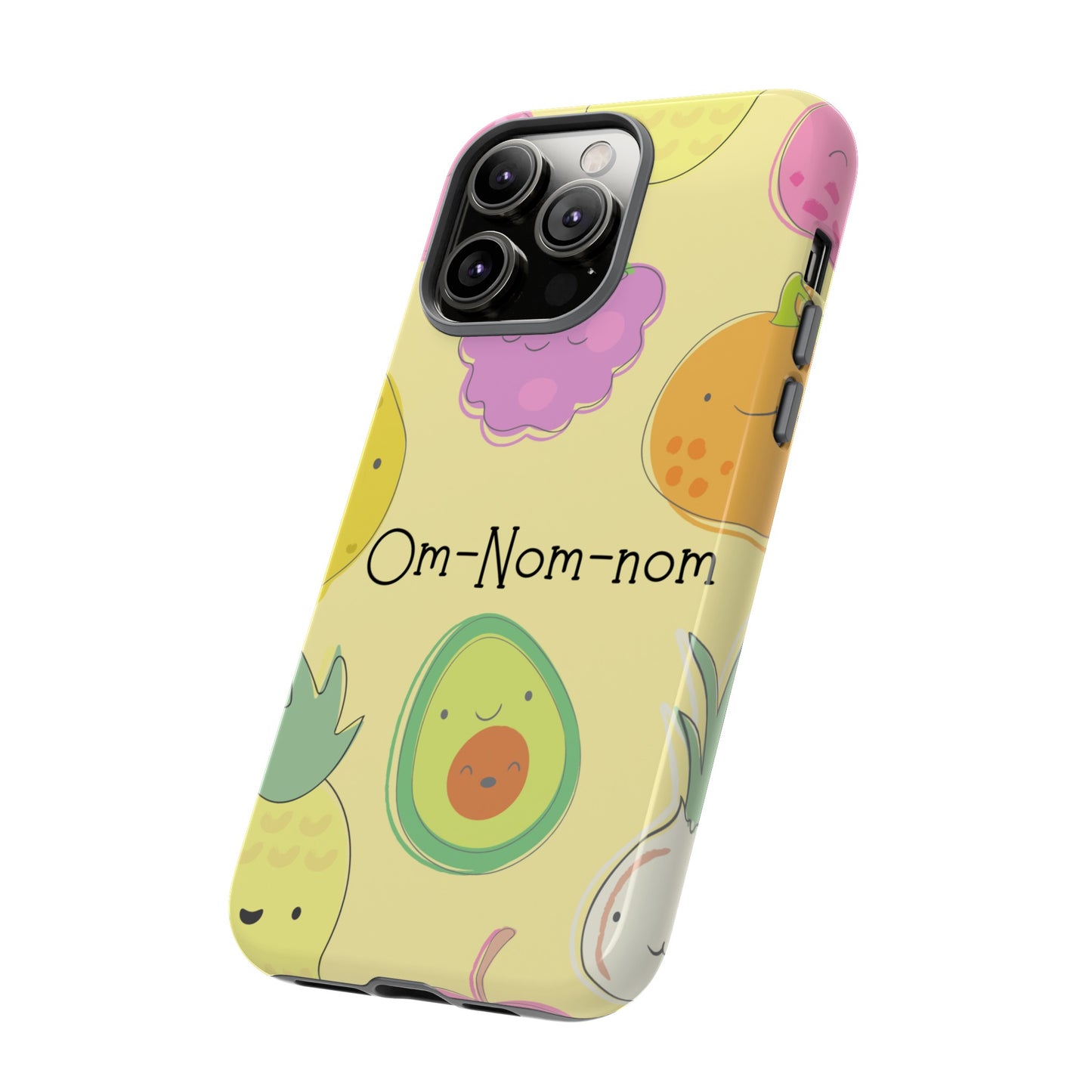 Om-Nom-Nom Phone Case | iPhone 15 Plus/ Pro, 14, 13, 12| Google Pixel 7, Pro, 5| Samsung Galaxy S23 All Major Phone Models