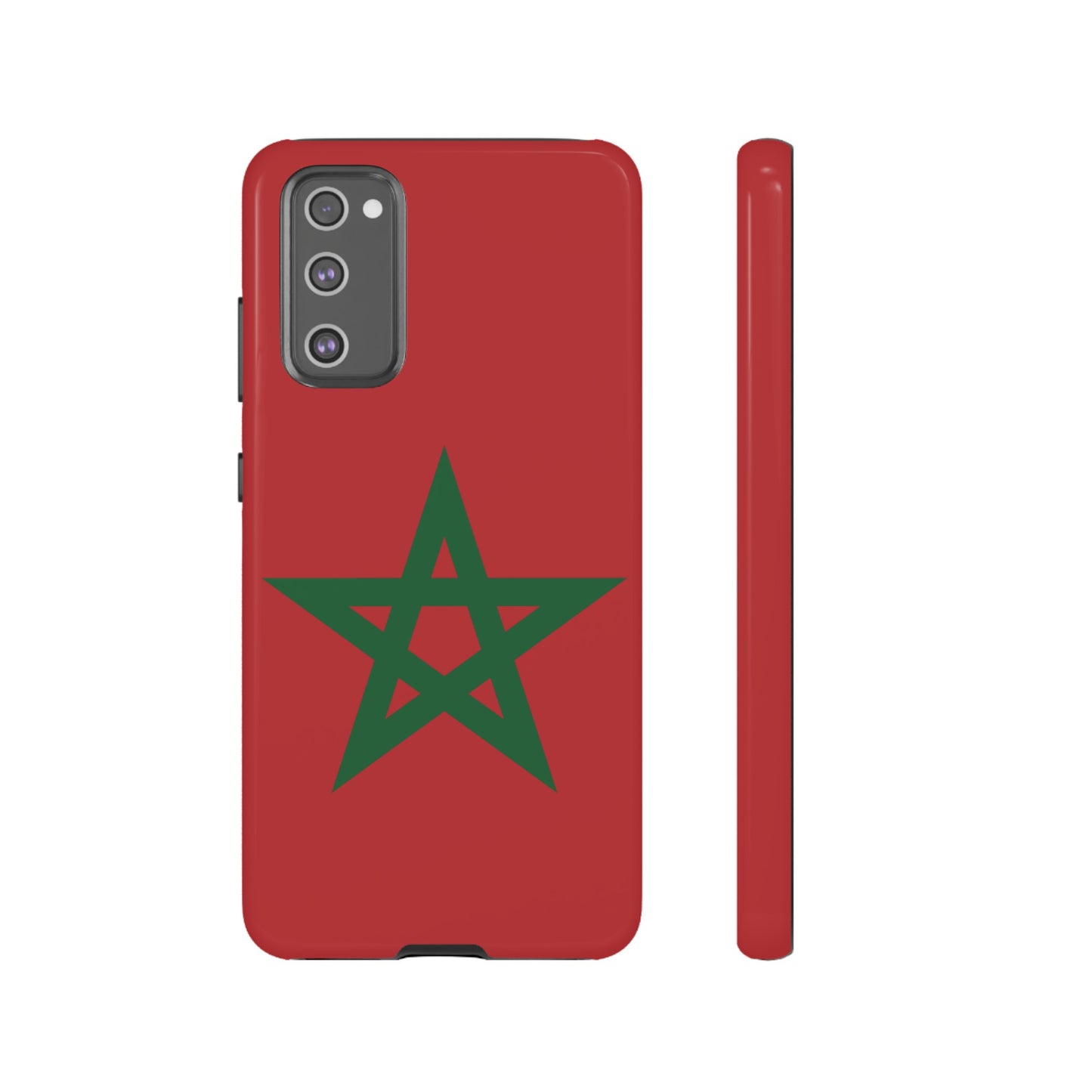 Morocco Flag Phone Case | iPhone 15 Plus/ Pro, 14, 13, 12| Google Pixel 7, Pro, 5| Samsung Galaxy S23 All Major Phone Models