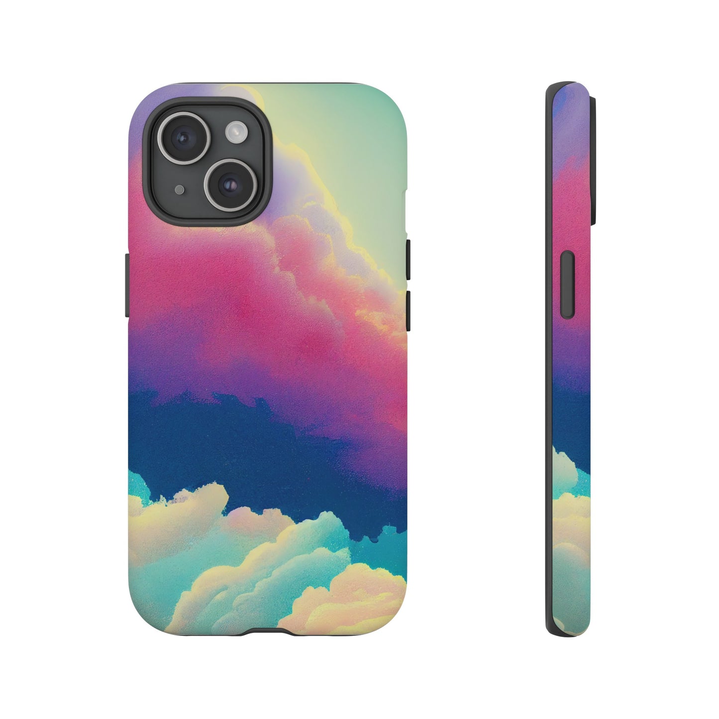 Colourful Clouds Wallpaper Phone Case | iPhone 15 Plus/ Pro, 14, 13, 12| Google Pixel 7, Pro, 5| Samsung Galaxy S23 All Major Phone Models