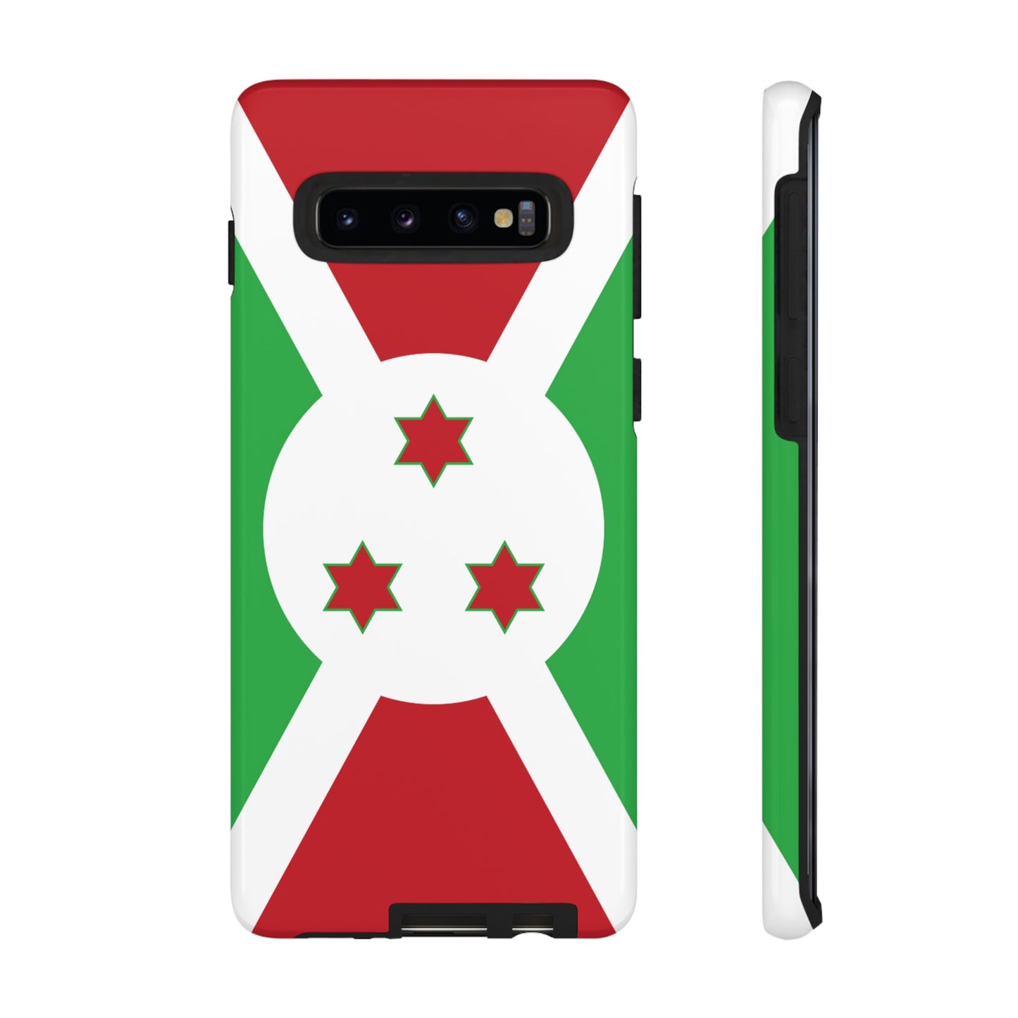 Burundi Flag Phone Case | iPhone 15 Plus/ Pro, 14, 13, 12| Google Pixel 7, Pro, 5| Samsung Galaxy S23 All Major Phone Models