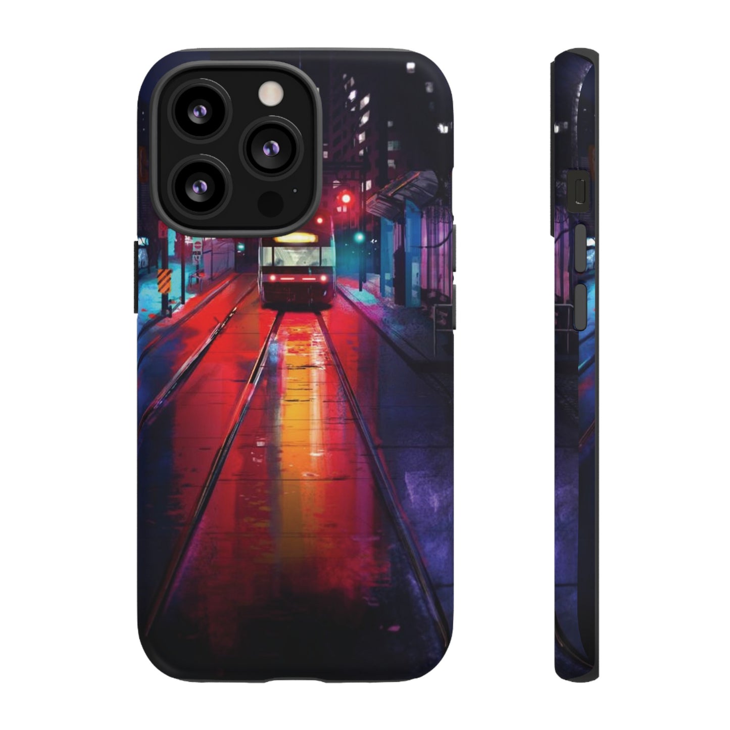 Night Train Wallpaper Phone Case | iPhone 15 Plus/ Pro, 14, 13, 12| Google Pixel 7, Pro, 5| Samsung Galaxy S23 All Major Phone Models