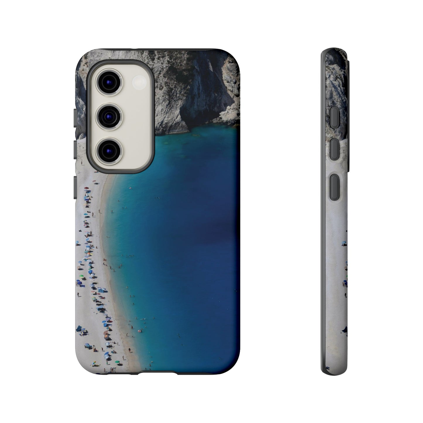 Blue Beach Wallpaper Phone Case | iPhone 15 Plus/ Pro, 14, 13, 12| Google Pixel 7, Pro, 5| Samsung Galaxy S23 All Major Phone Models