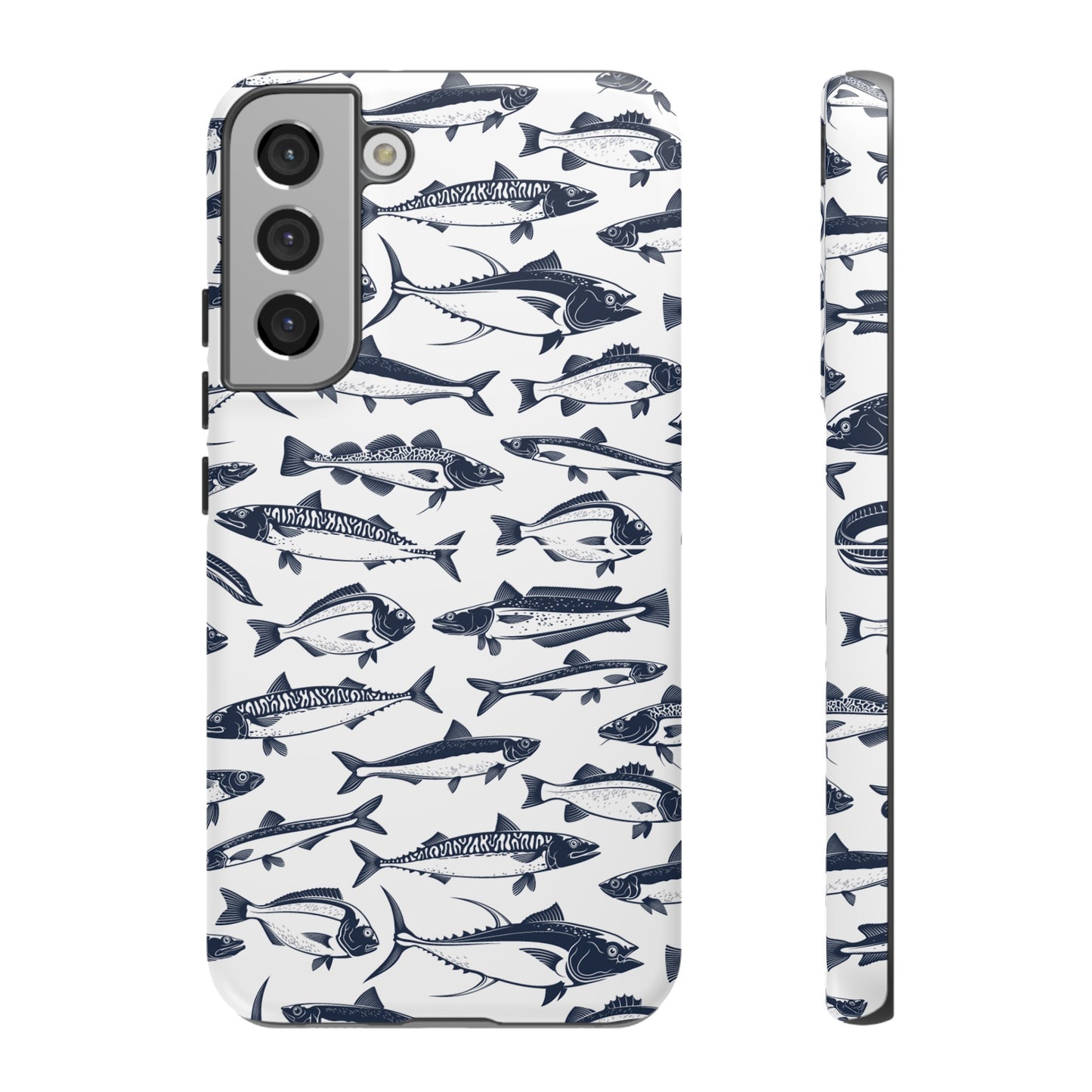 Fish Wallpaper Phone Case | iPhone 15 Plus/ Pro, 14, 13, 12| Google Pixel 7, Pro, 5| Samsung Galaxy S23 All Major Phone Models