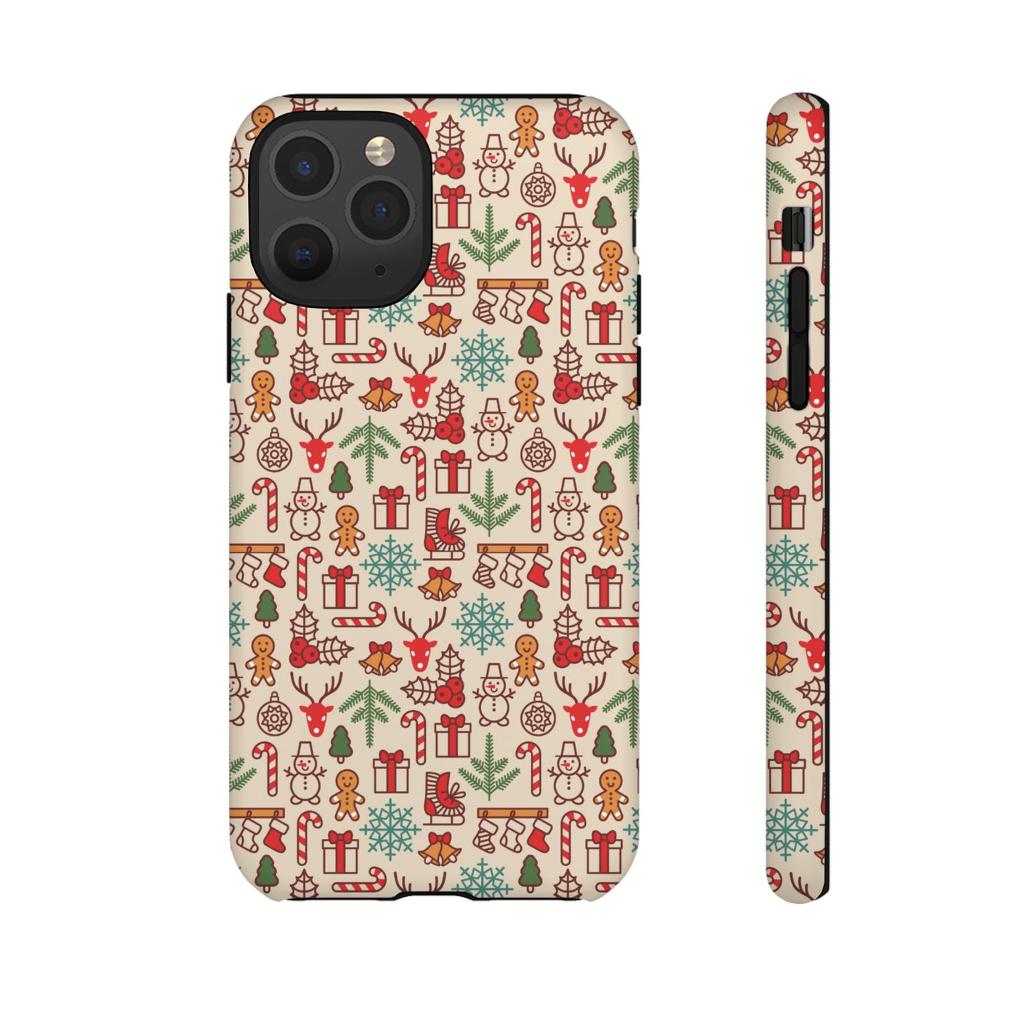 Collage Christmas Wallpaper Phone Case | iPhone 15 Plus/ Pro, 14, 13, 12| Google Pixel 7, Pro, 5| Samsung Galaxy S23 All Major Phone Models