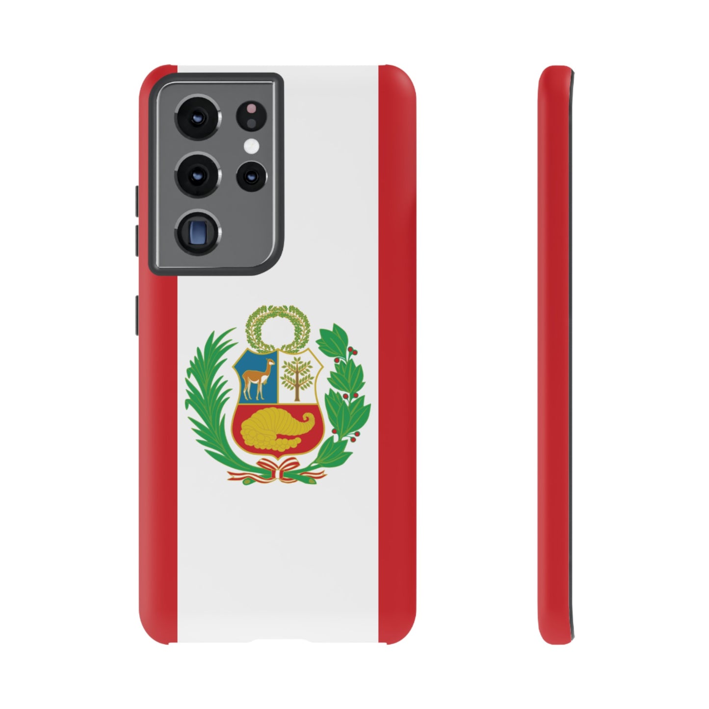 Peru Flag Phone Case | iPhone 15 Plus/ Pro, 14, 13, 12| Google Pixel 7, Pro, 5| Samsung Galaxy S23 All Major Phone Models